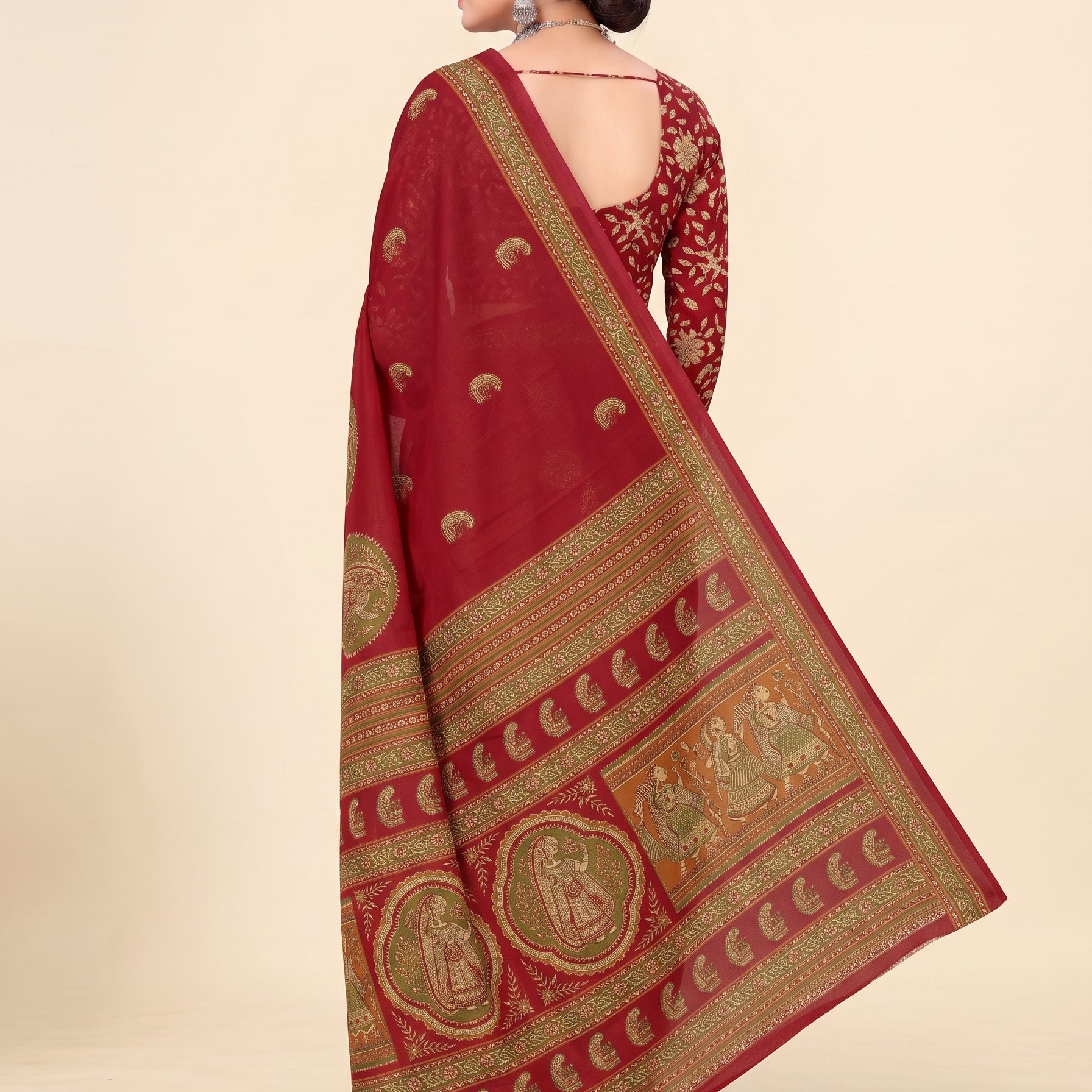 Back pallu [sku:KN-62892]