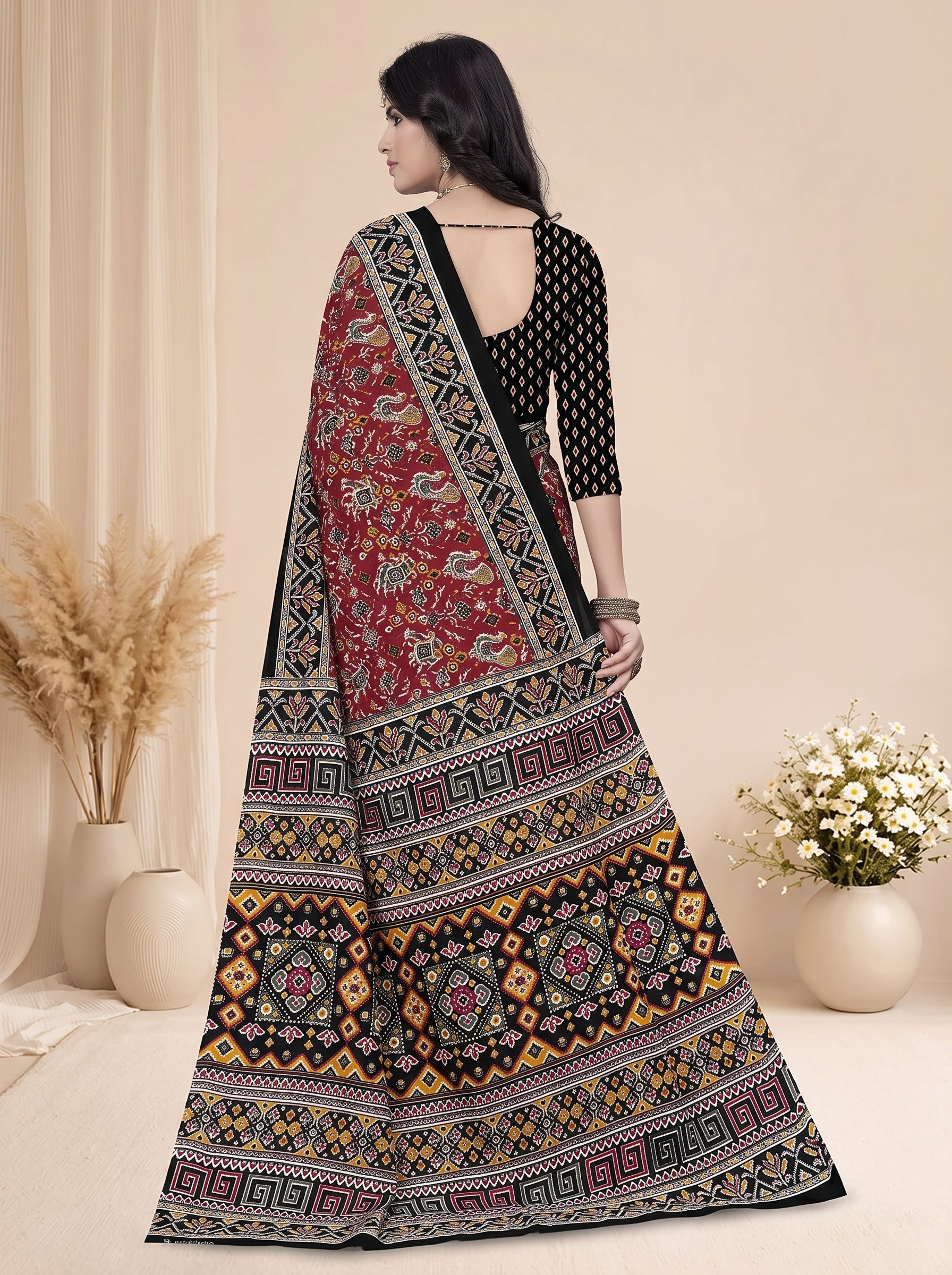 Back pallu [sku:BV-23312]