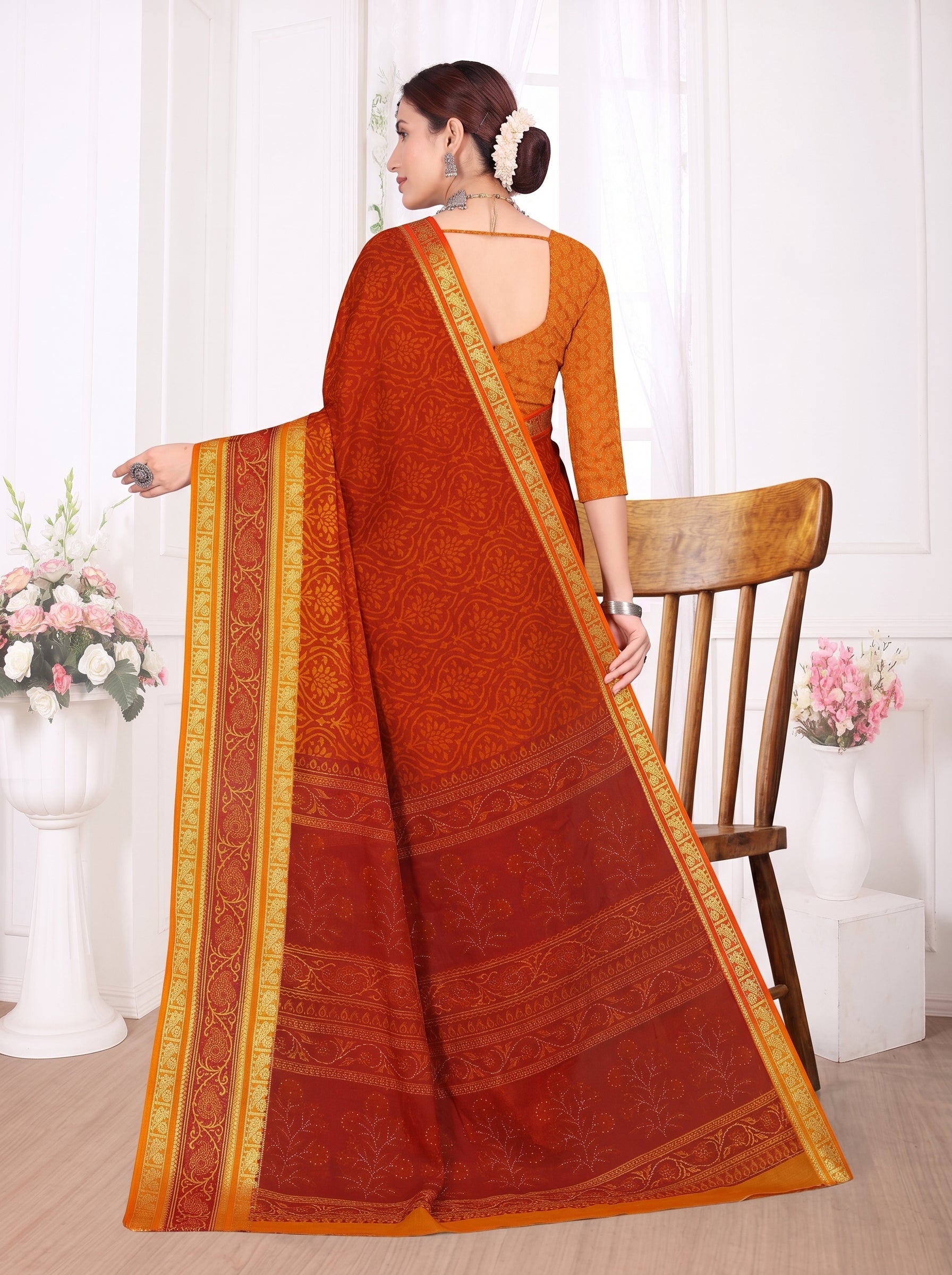 Back pallu