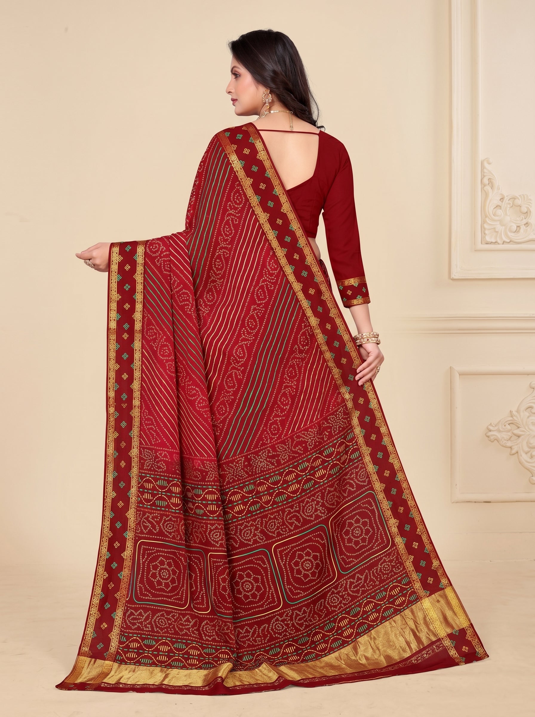 Back pallu