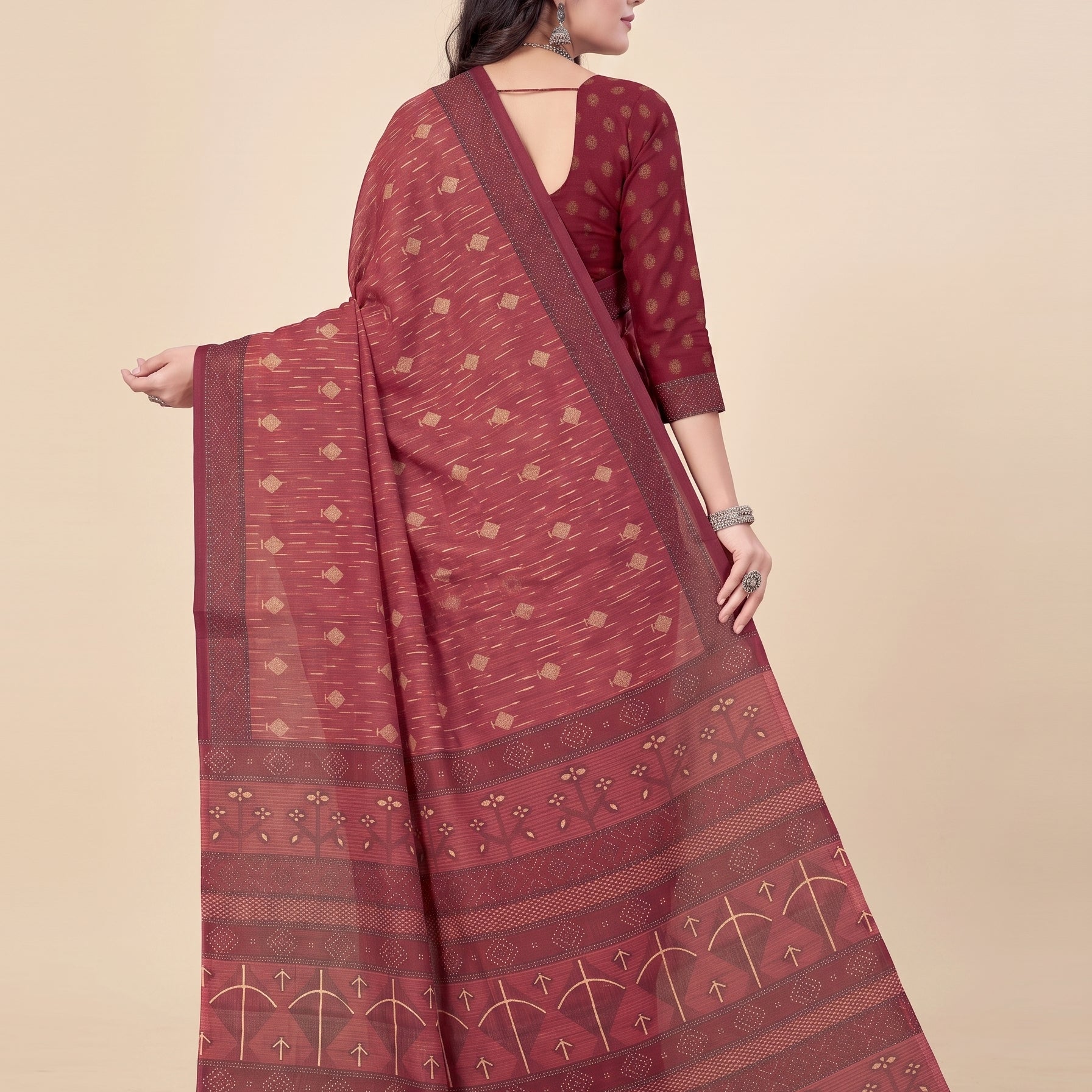 Back pallu [sku:D.NO.2894]