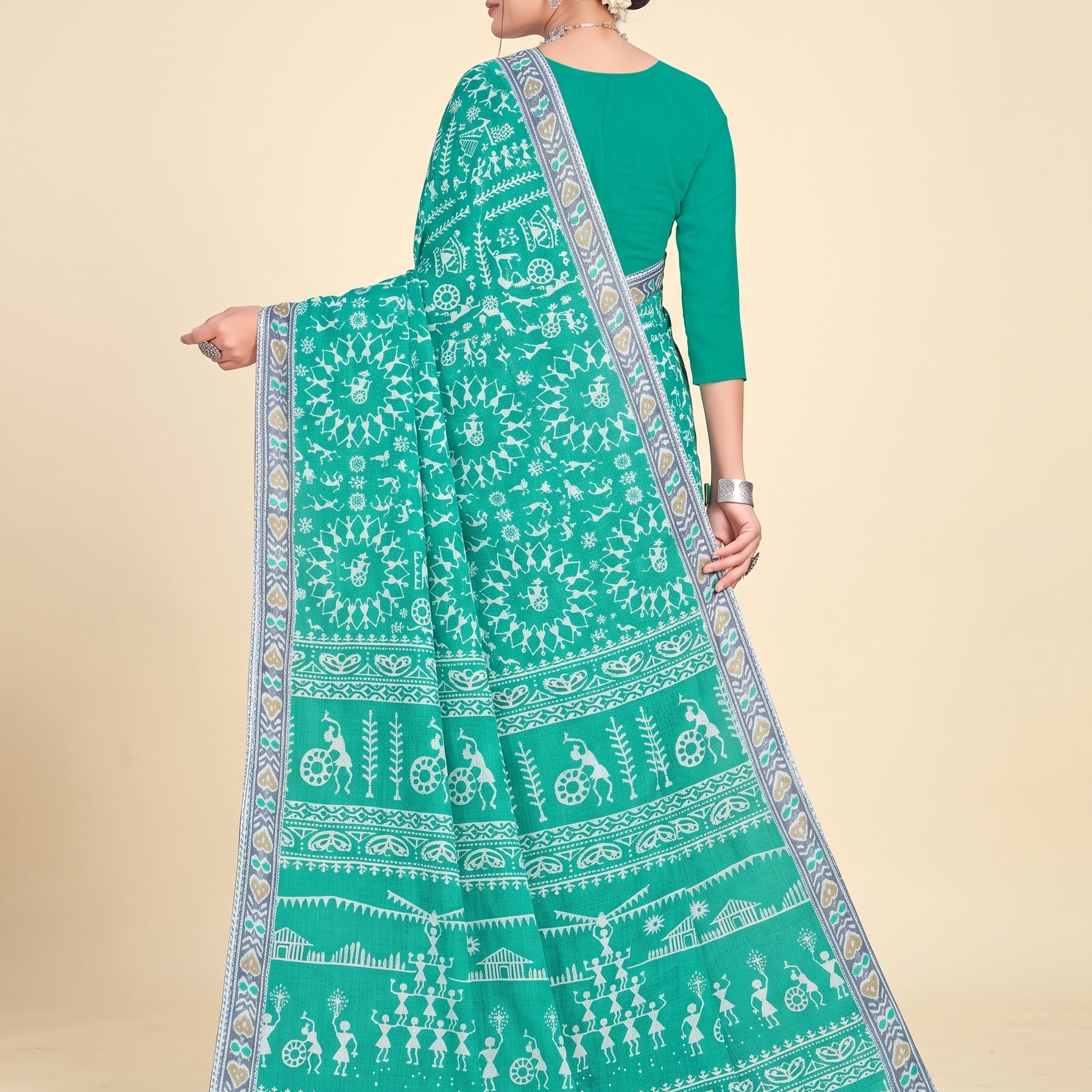 Back pallu