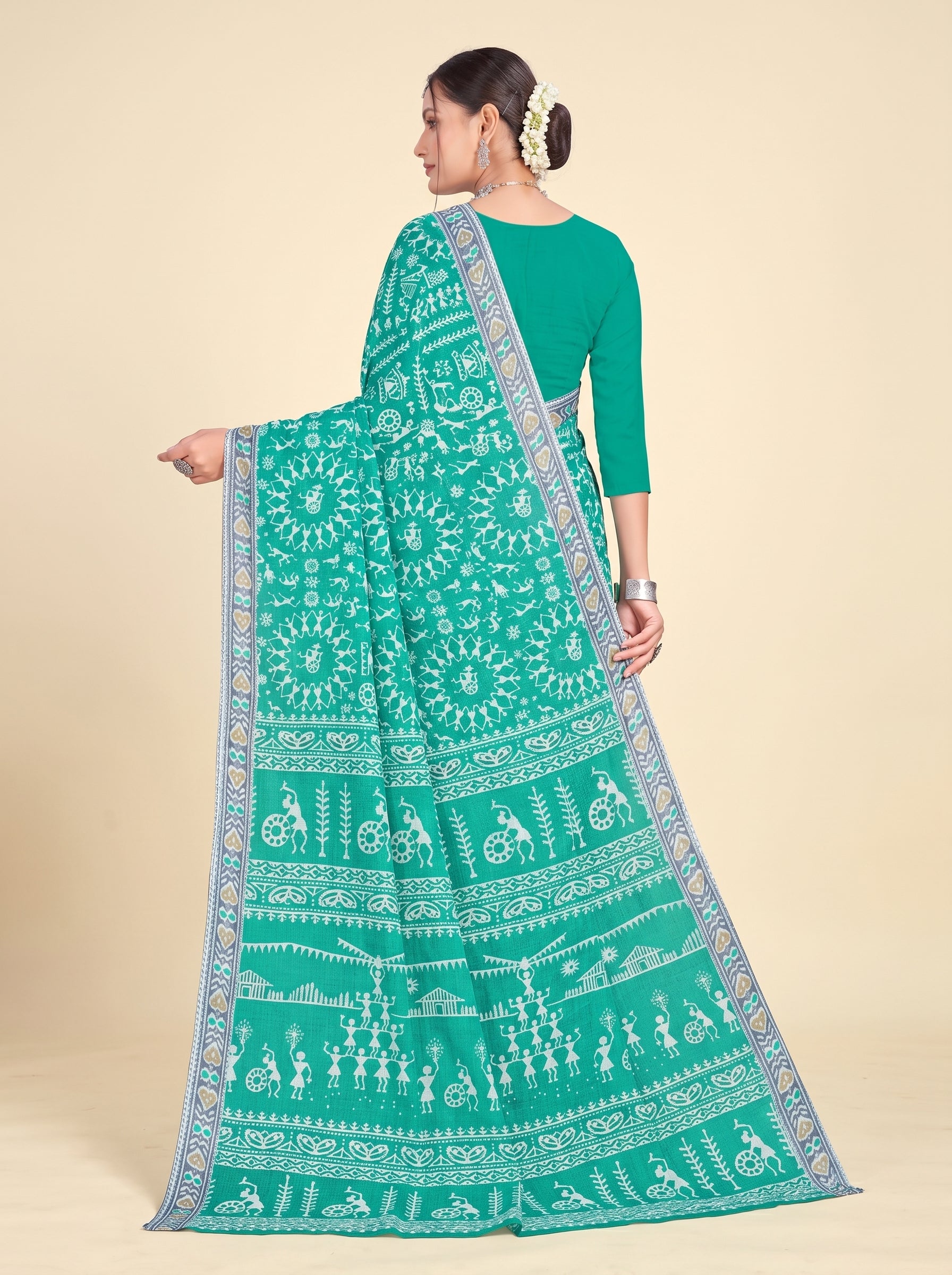 Back pallu