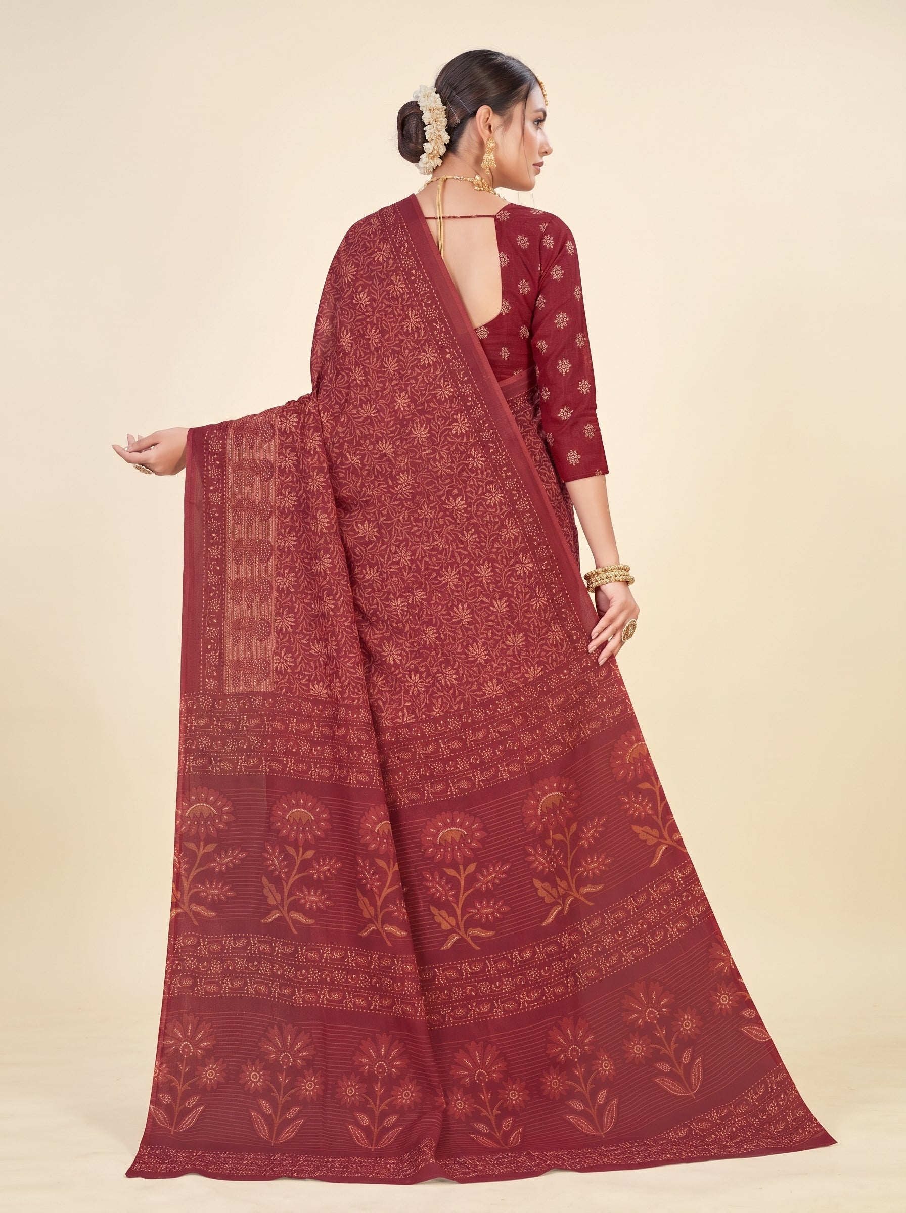 Back pallu