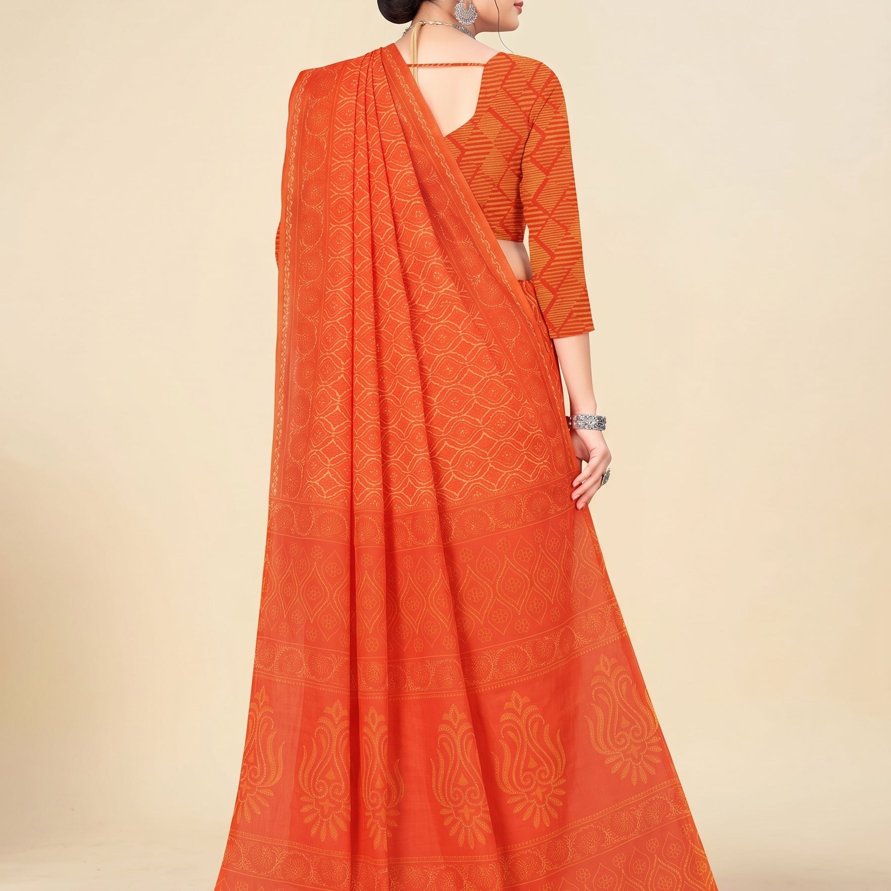 Back pallu