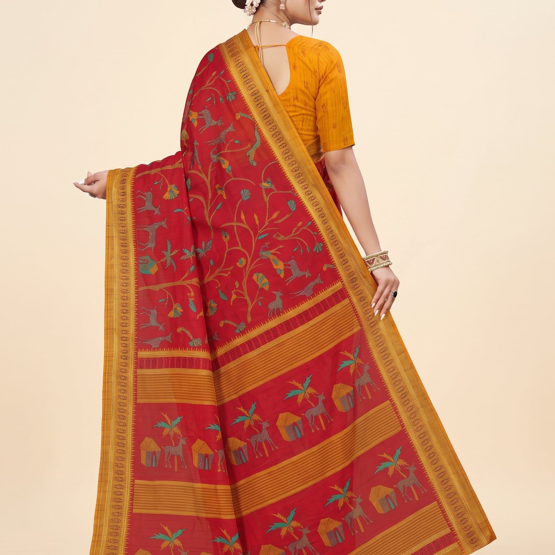 Back pallu [sku:KN-46860]