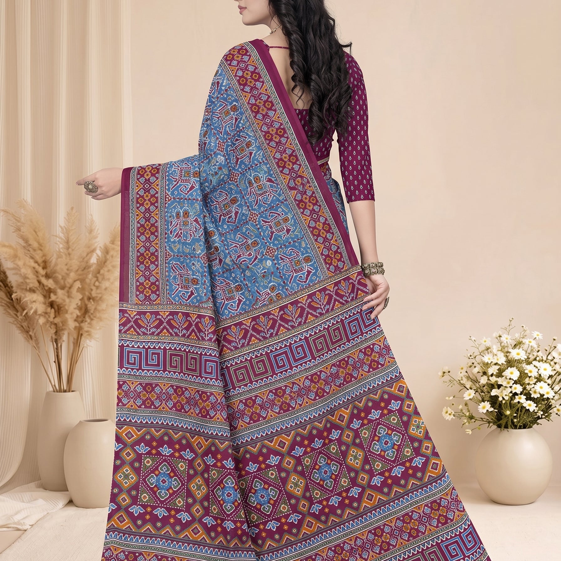 Back pallu [sku:BV-23311]