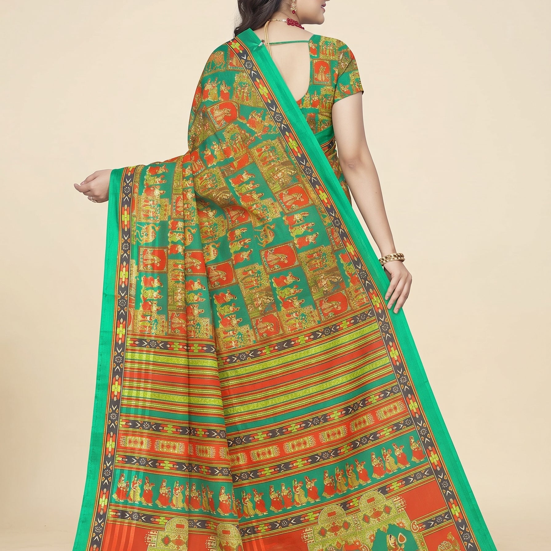 Back pallu [sku:D.NO. 59535]