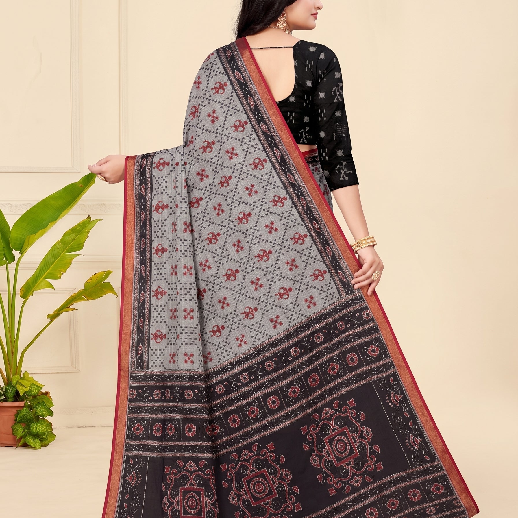 Back pallu