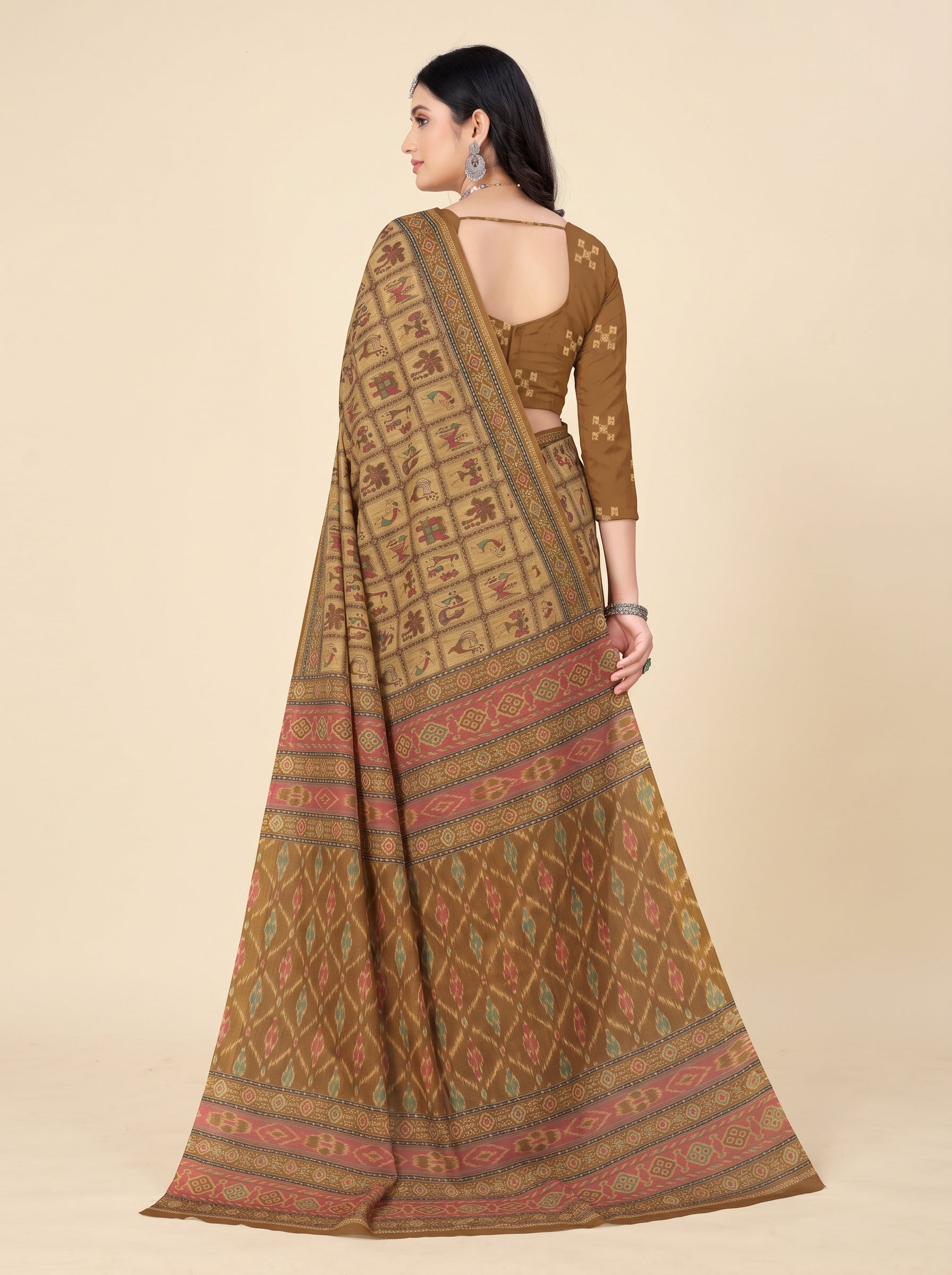 Back pallu