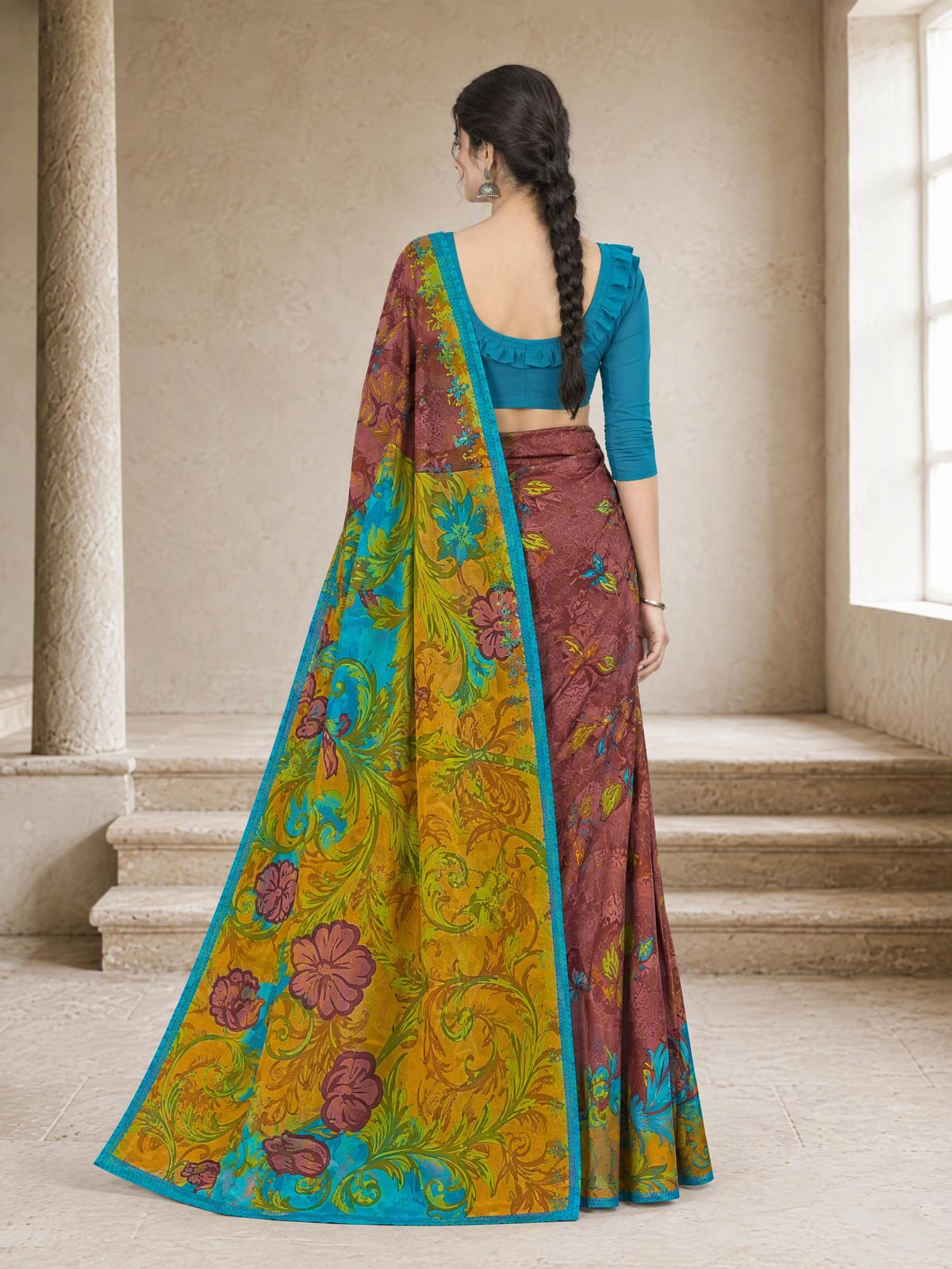 Back pallu [sku:BV-26312]