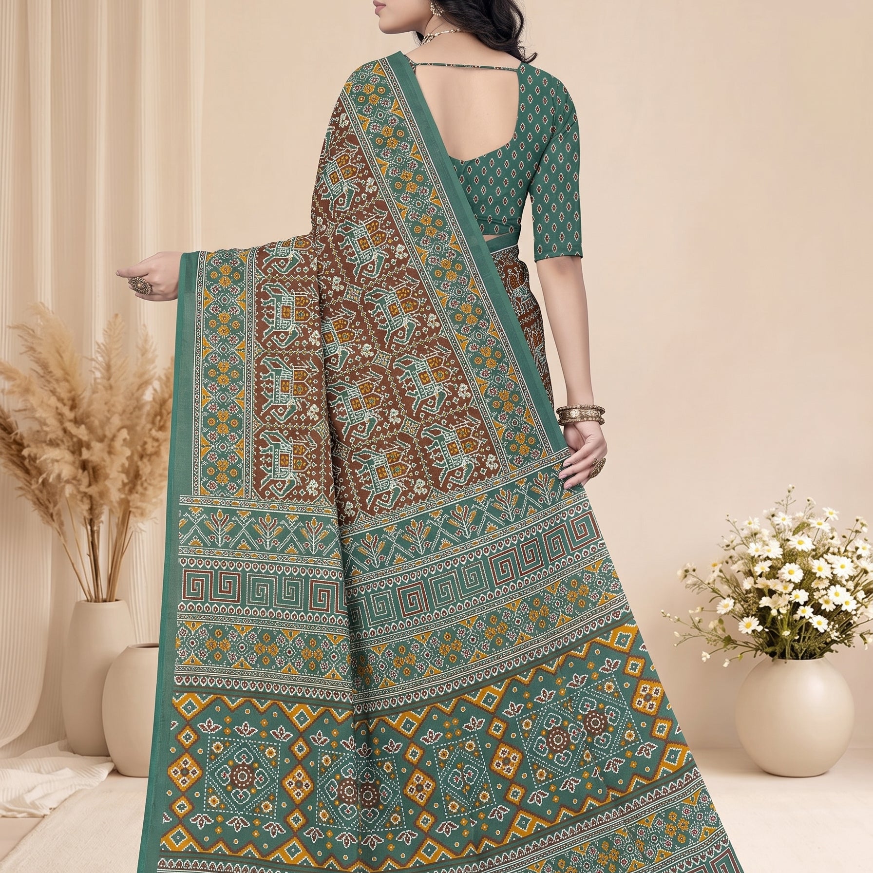 Back pallu [sku:BV-23308]