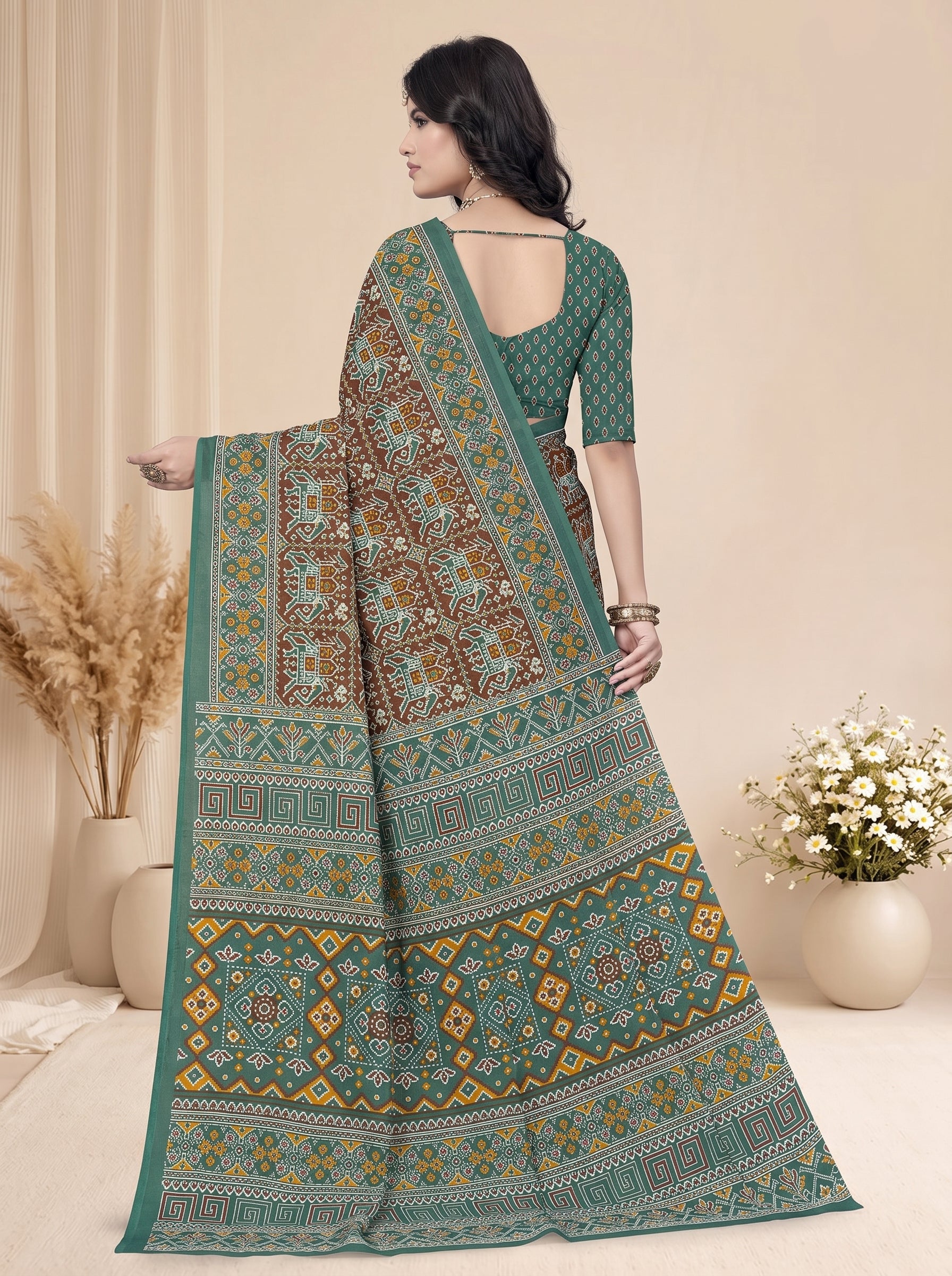 Back pallu [sku:BV-23308]