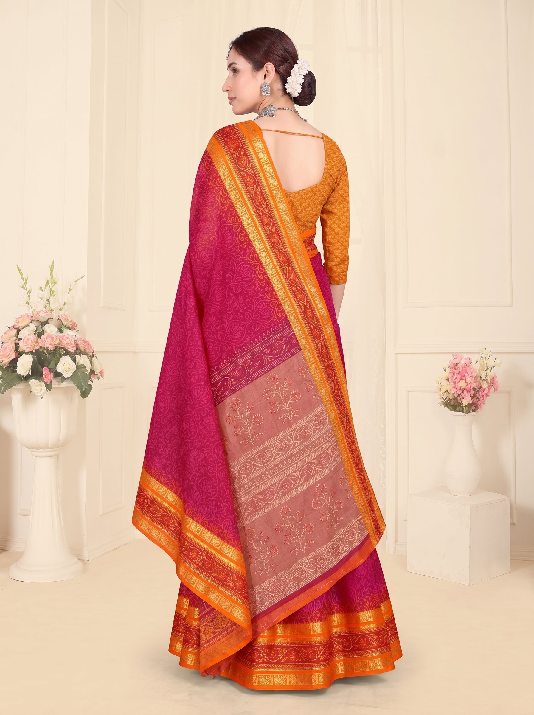 Back pallu