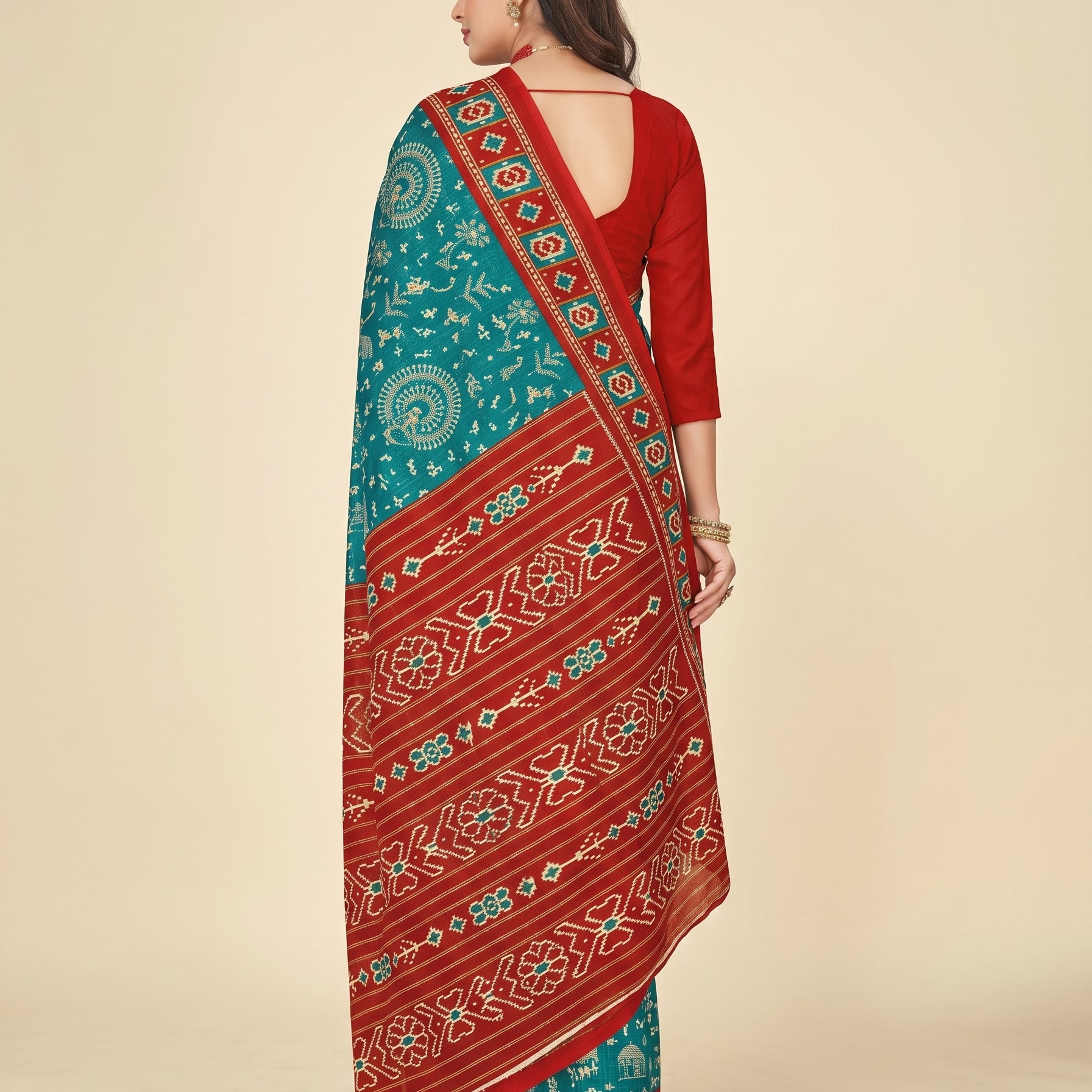 Back pallu
