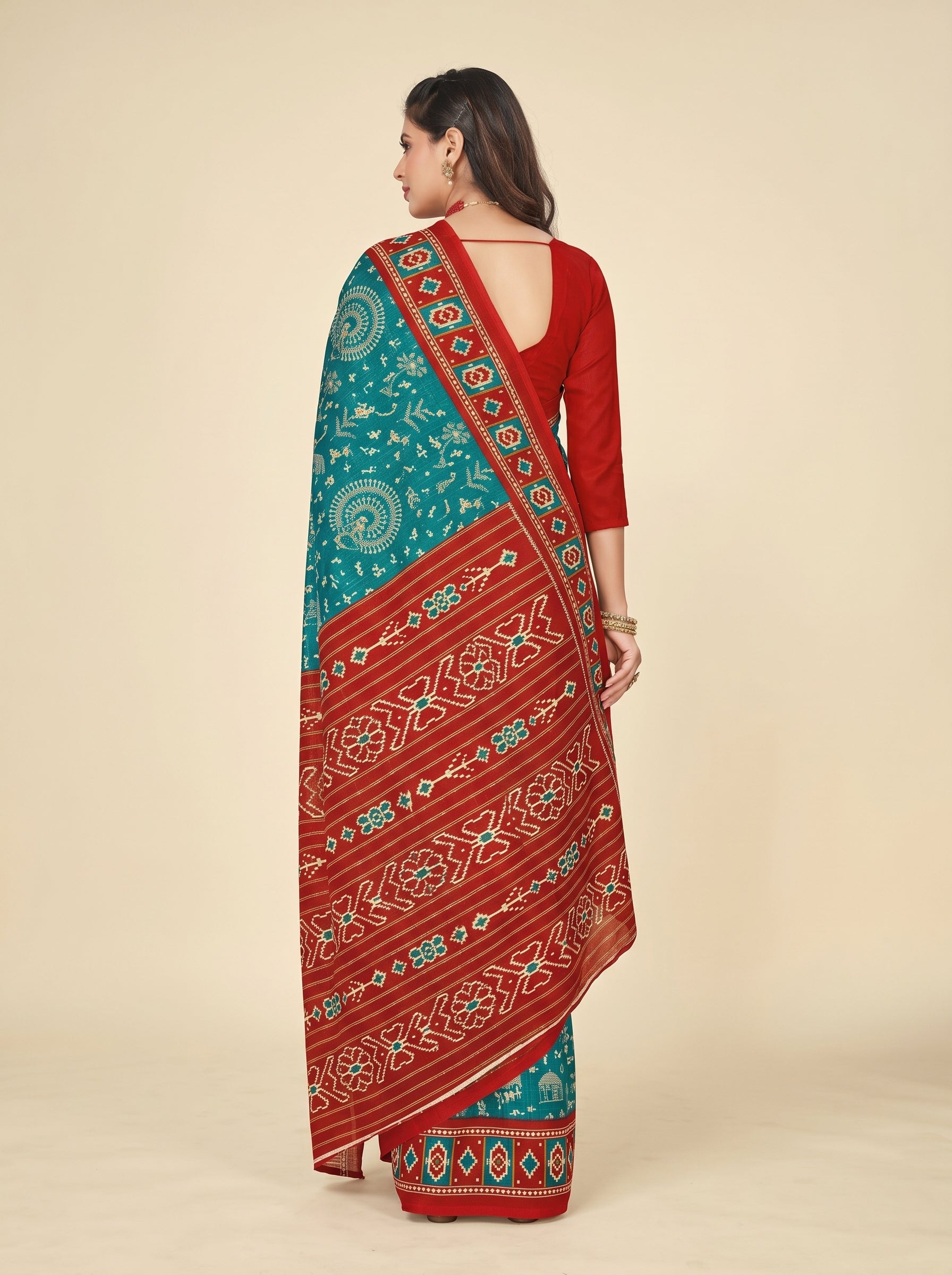 Back pallu