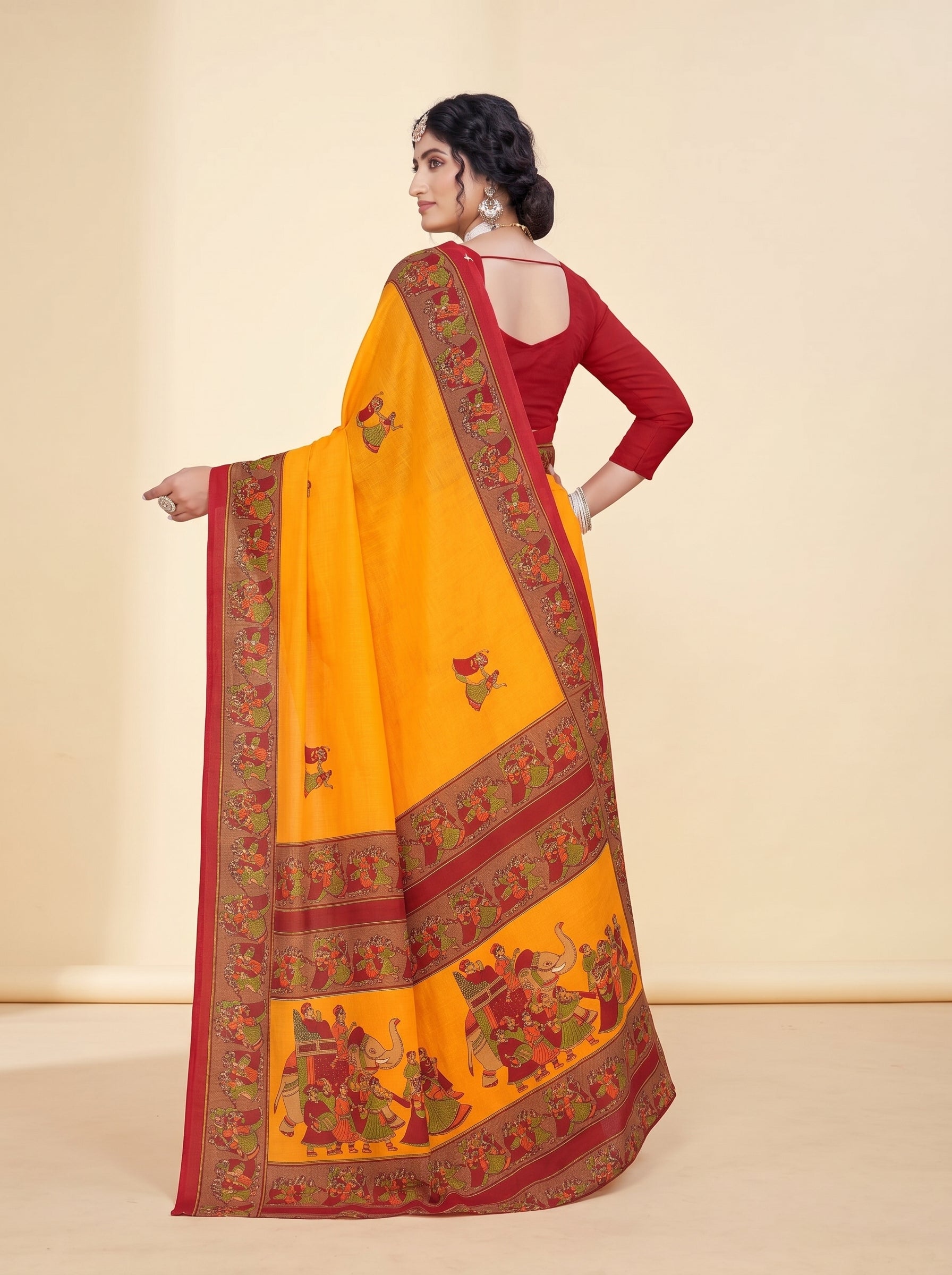 Back pallu