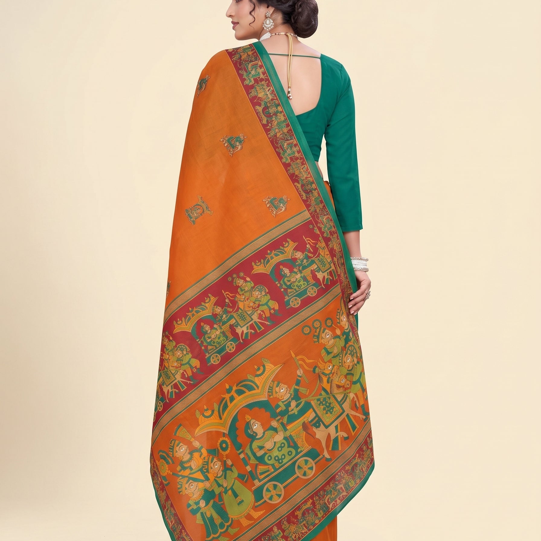 Back pallu