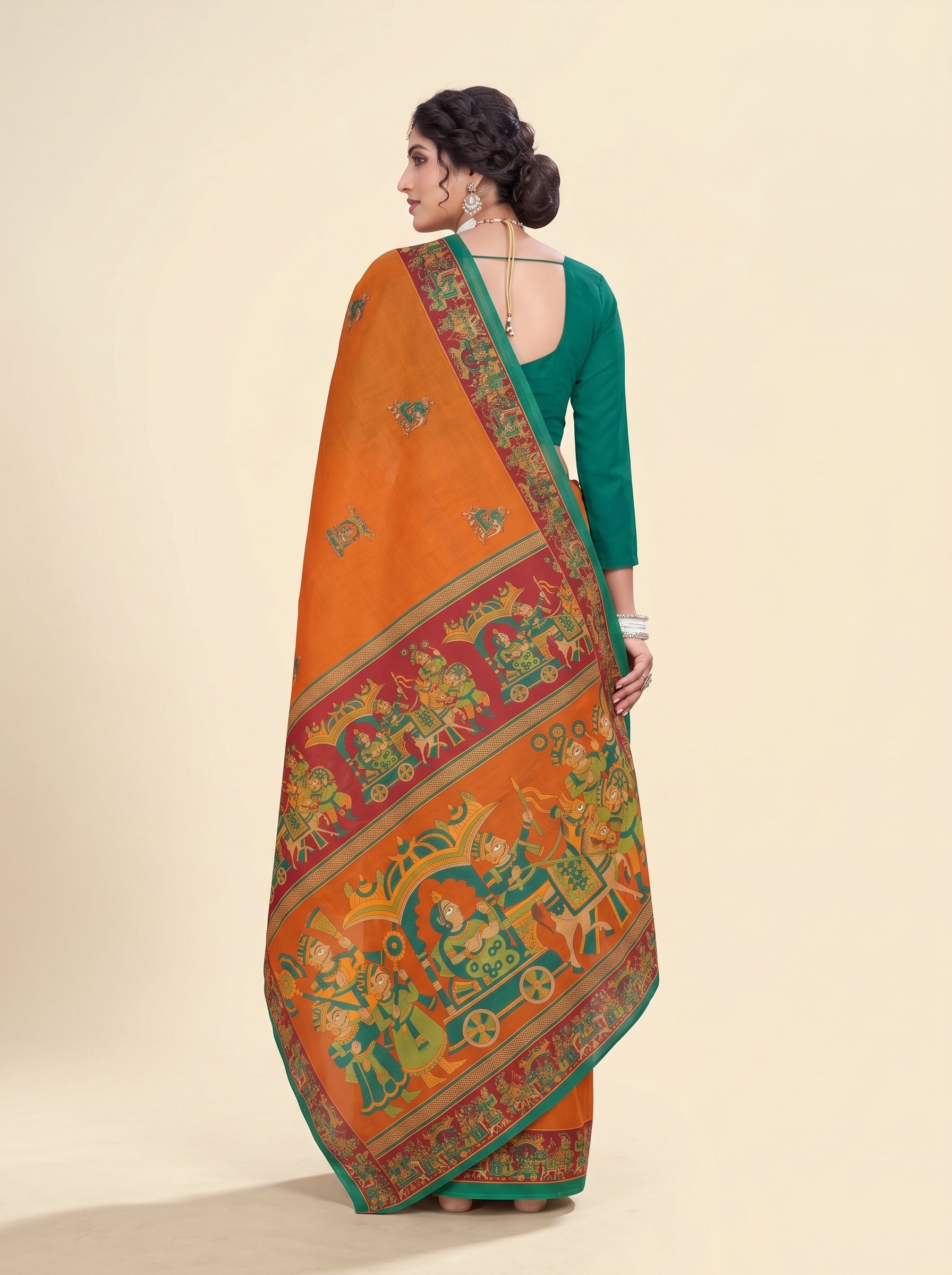 Back pallu