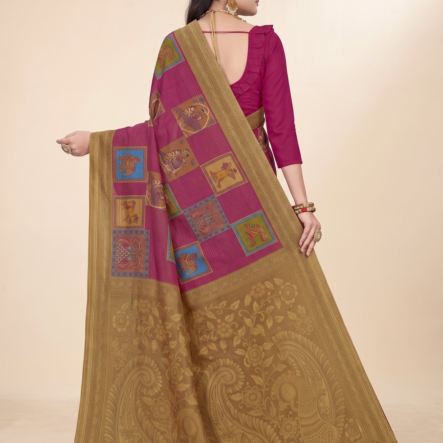 Back pallu [sku:BV-25360]