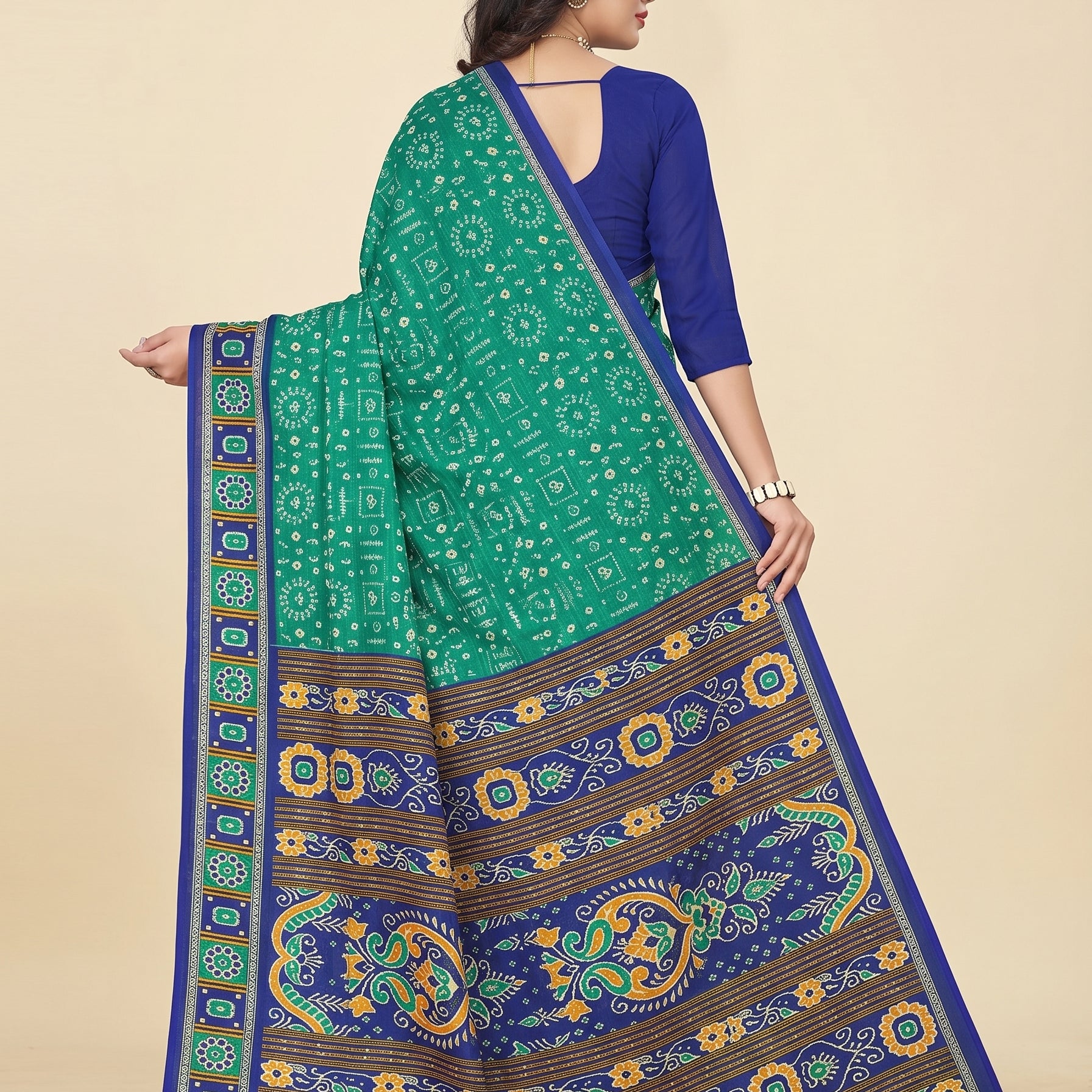 Back pallu