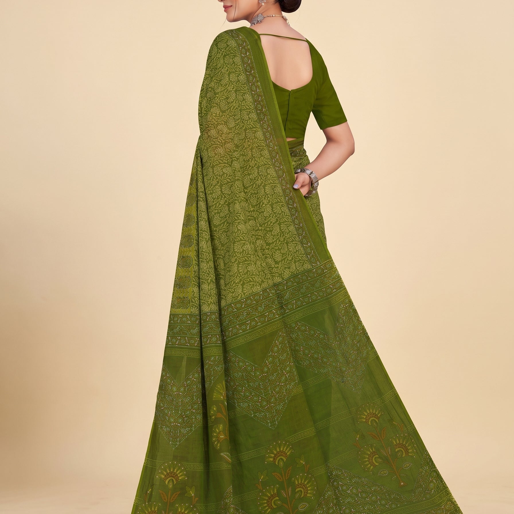 Back pallu