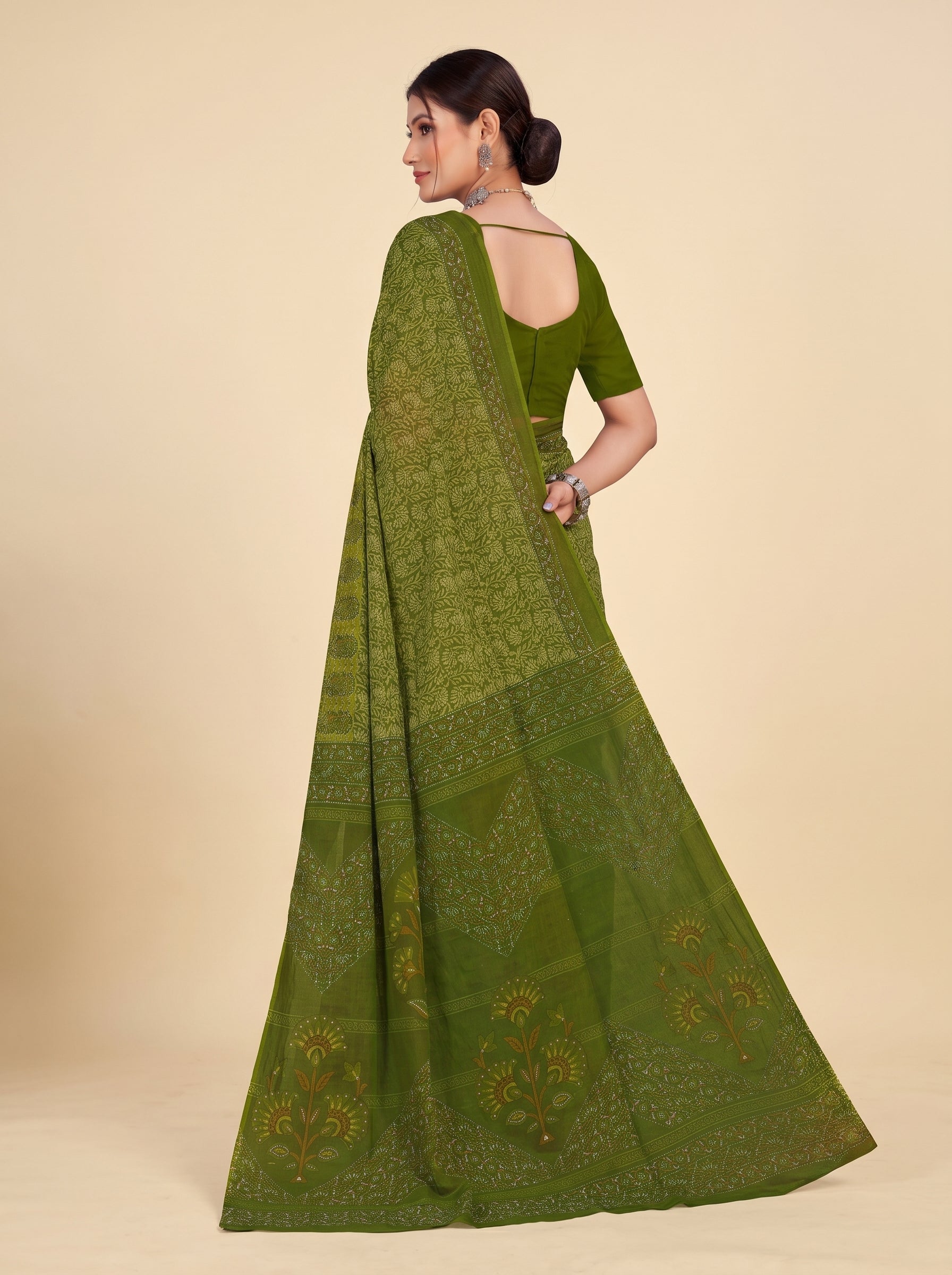Back pallu