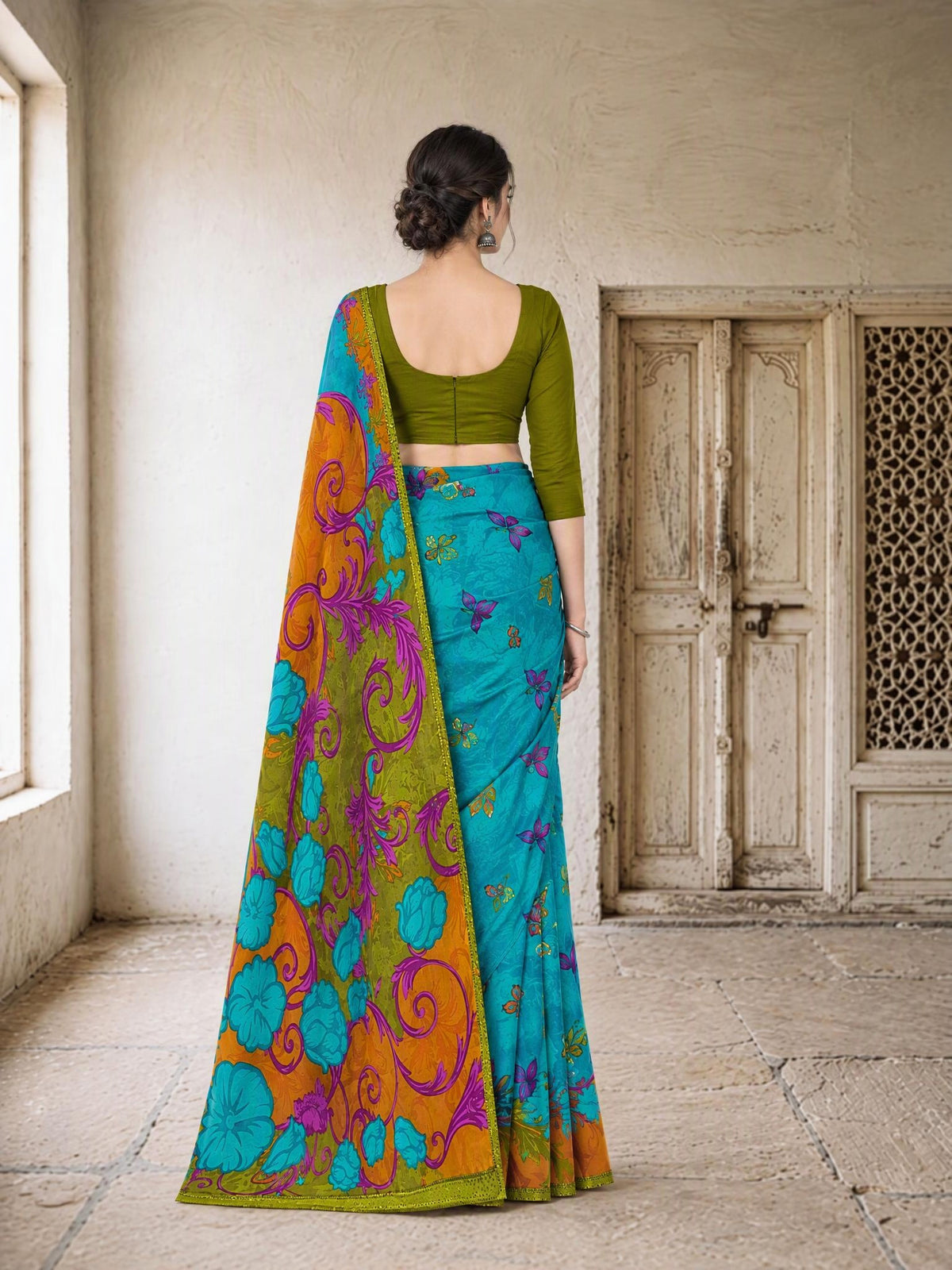 Back pallu [sku:BV-26311]