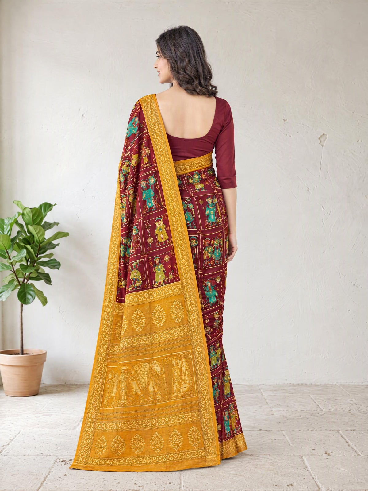 Back pallu [sku:BV-26138]