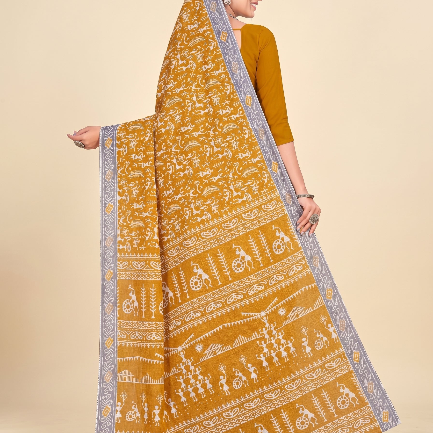 Back pallu