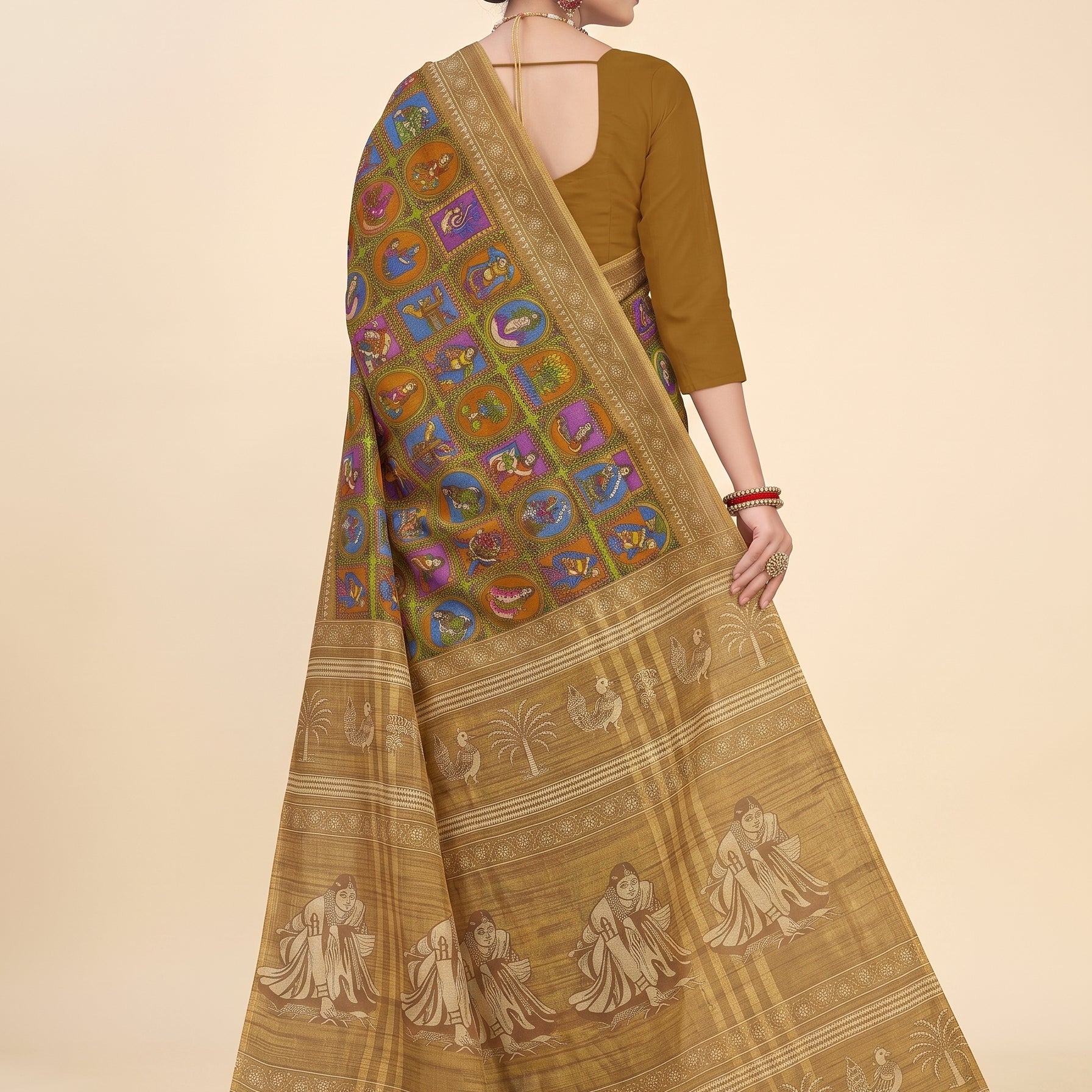 Back pallu [sku:BV-25599]