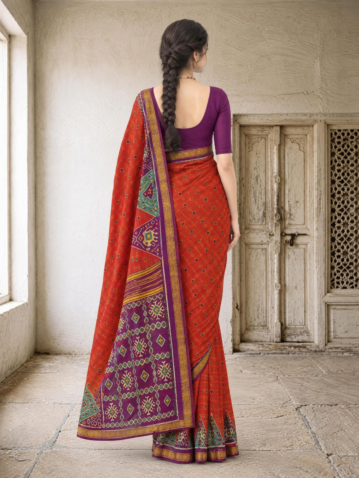 Back pallu [sku:BV-23727]