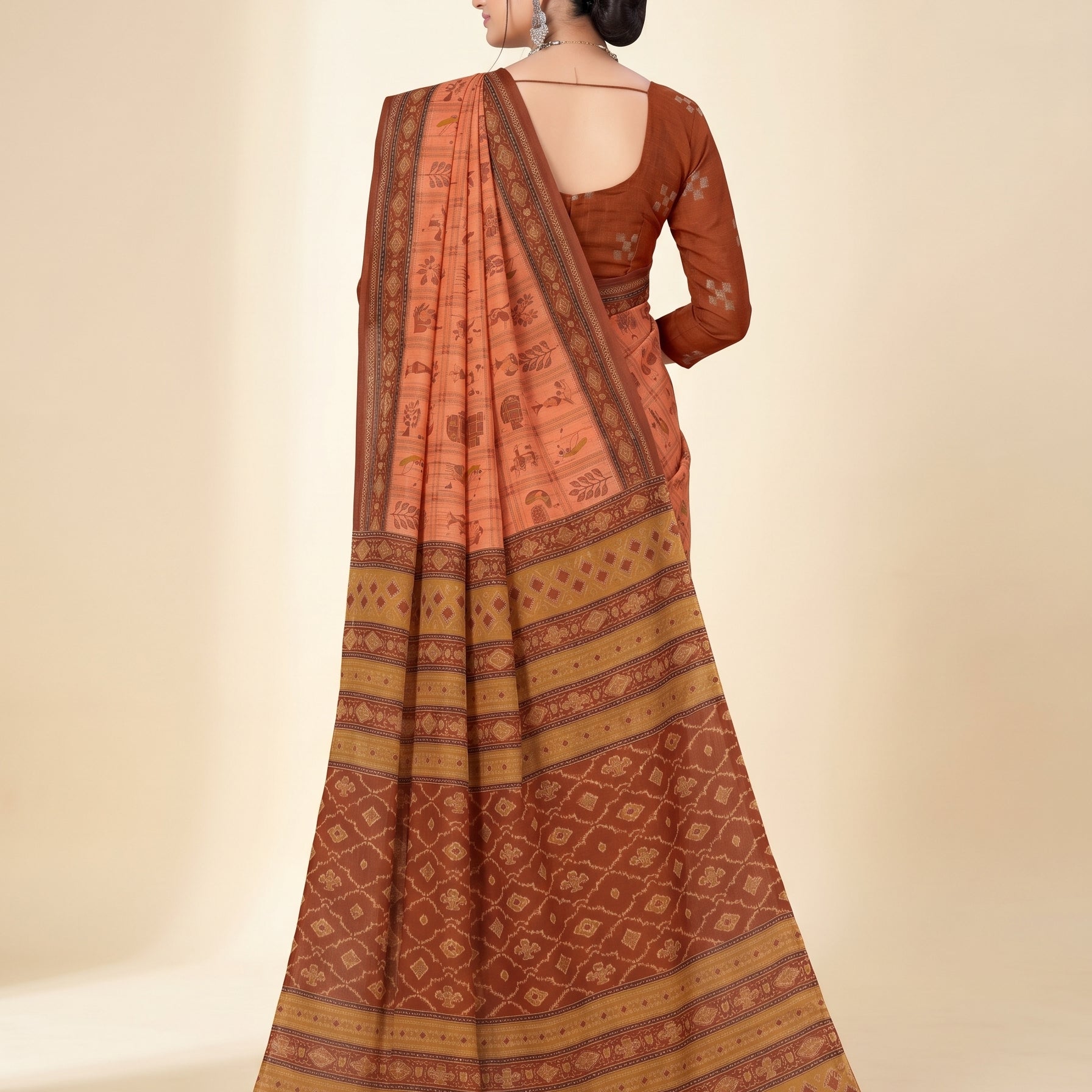 Back pallu