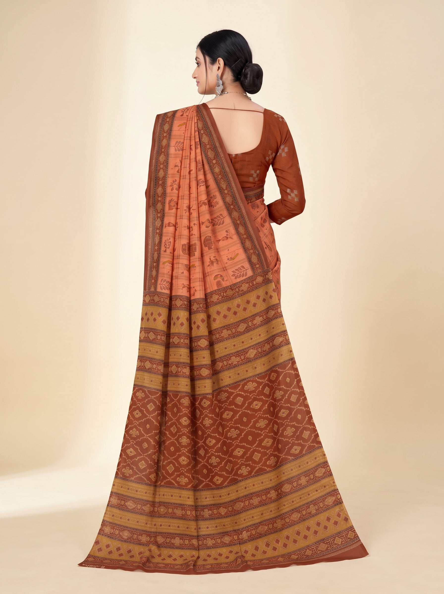 Back pallu