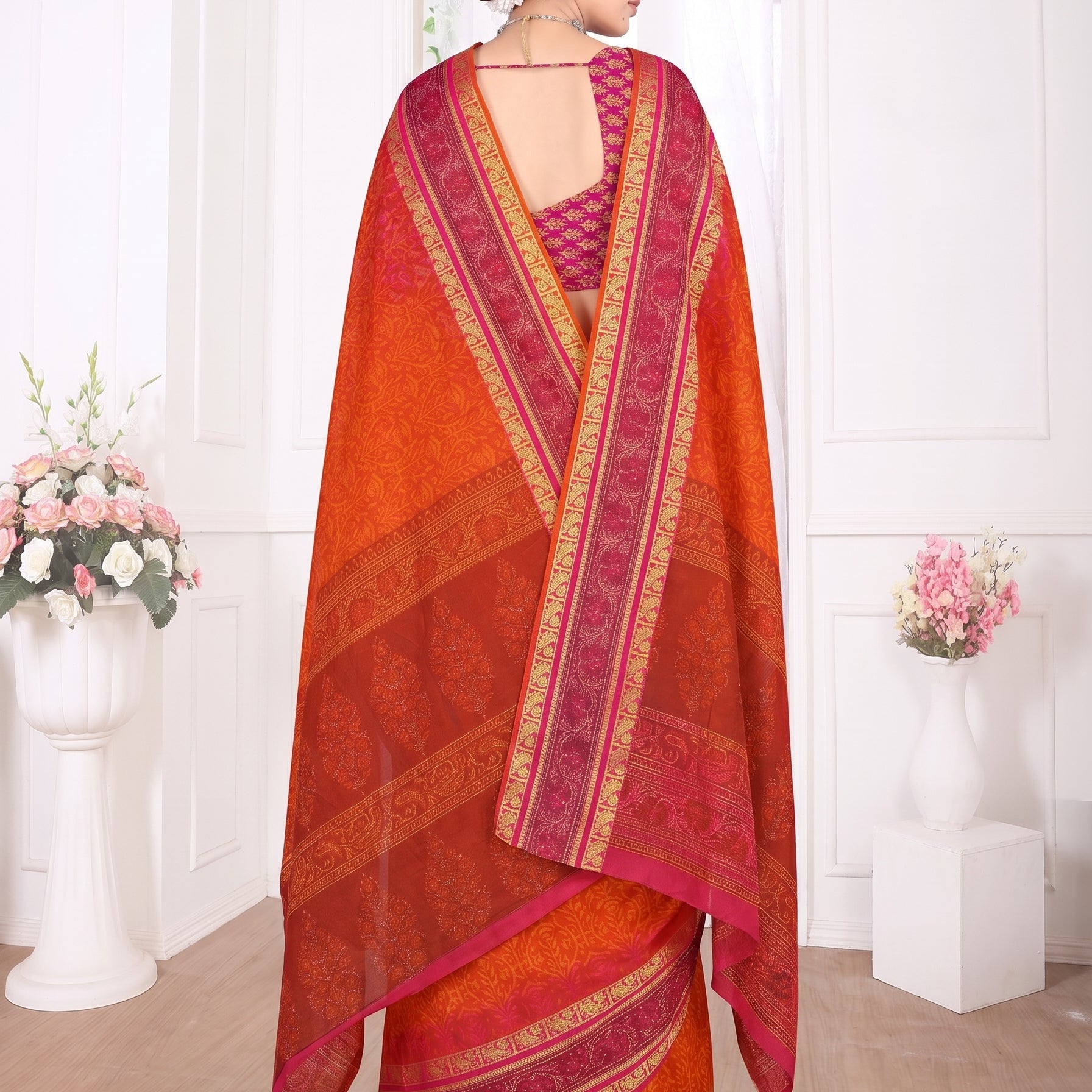 Back pallu