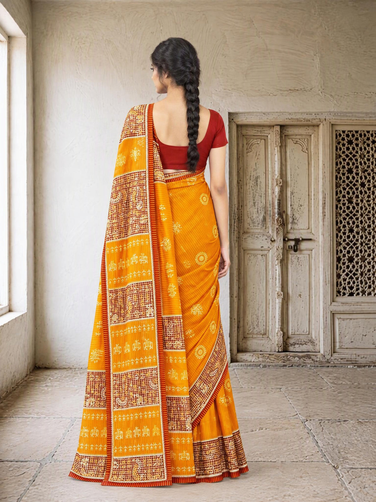 Back pallu [sku:D.NO.61356]