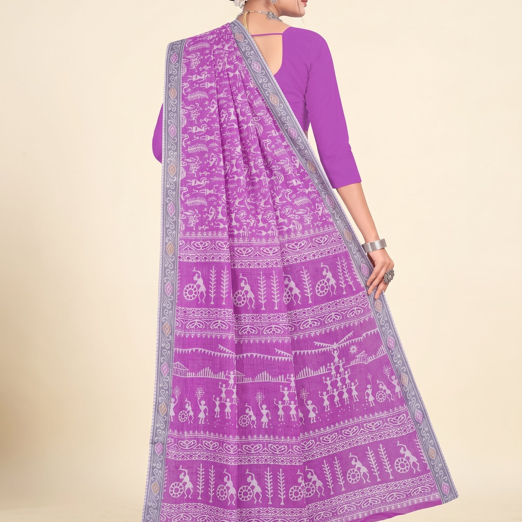 Back pallu