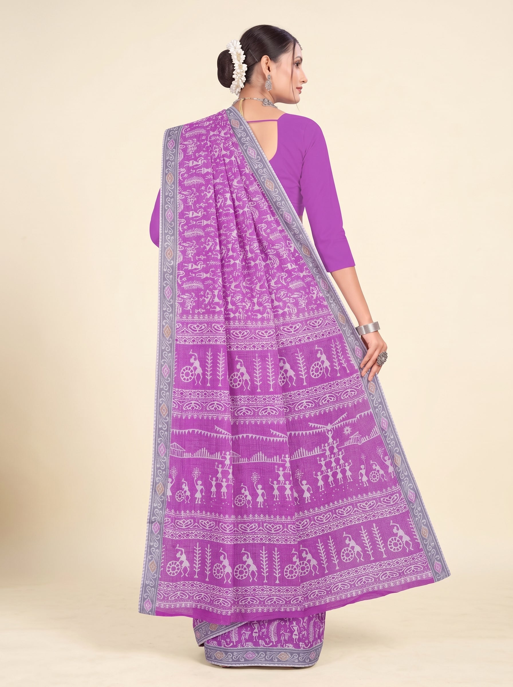 Back pallu