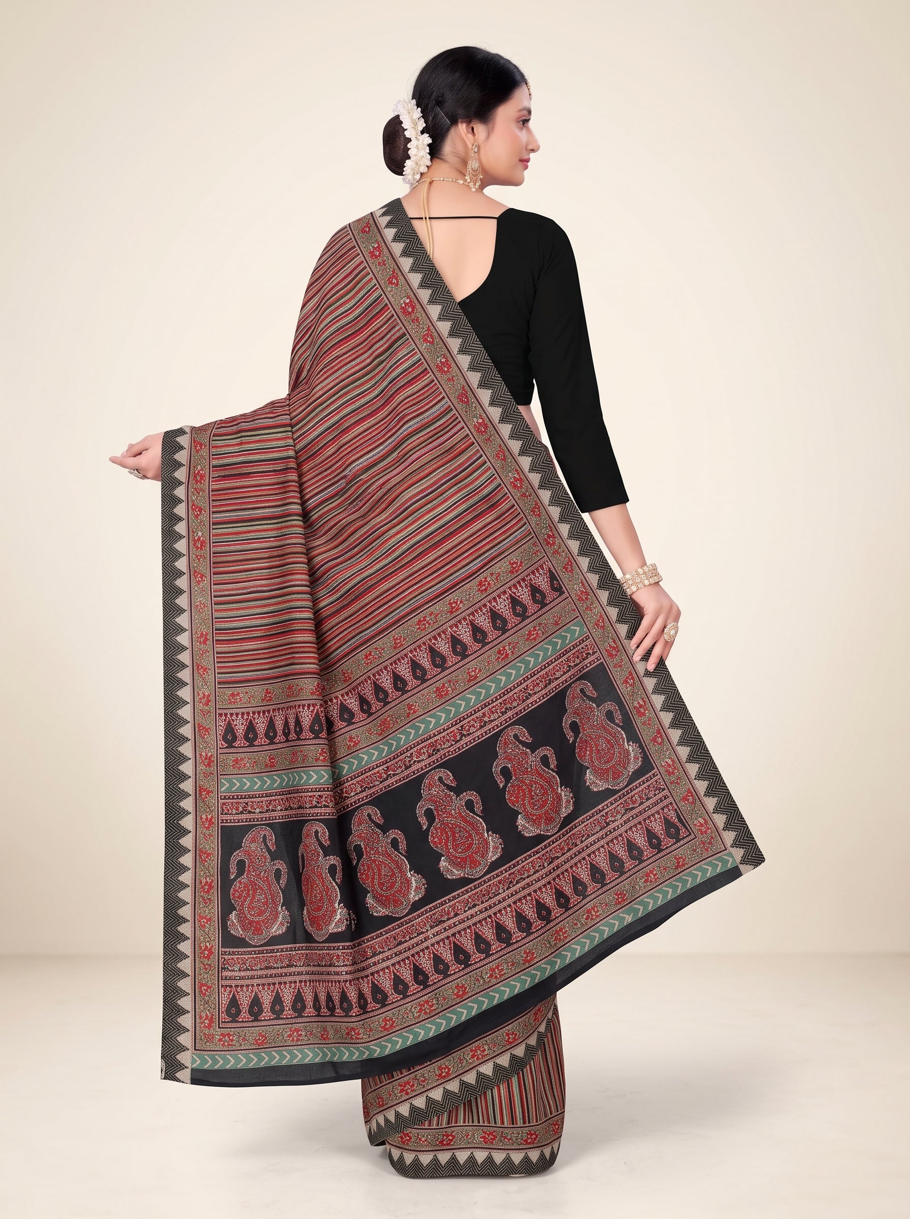 Back pallu [sku:KN-62977]