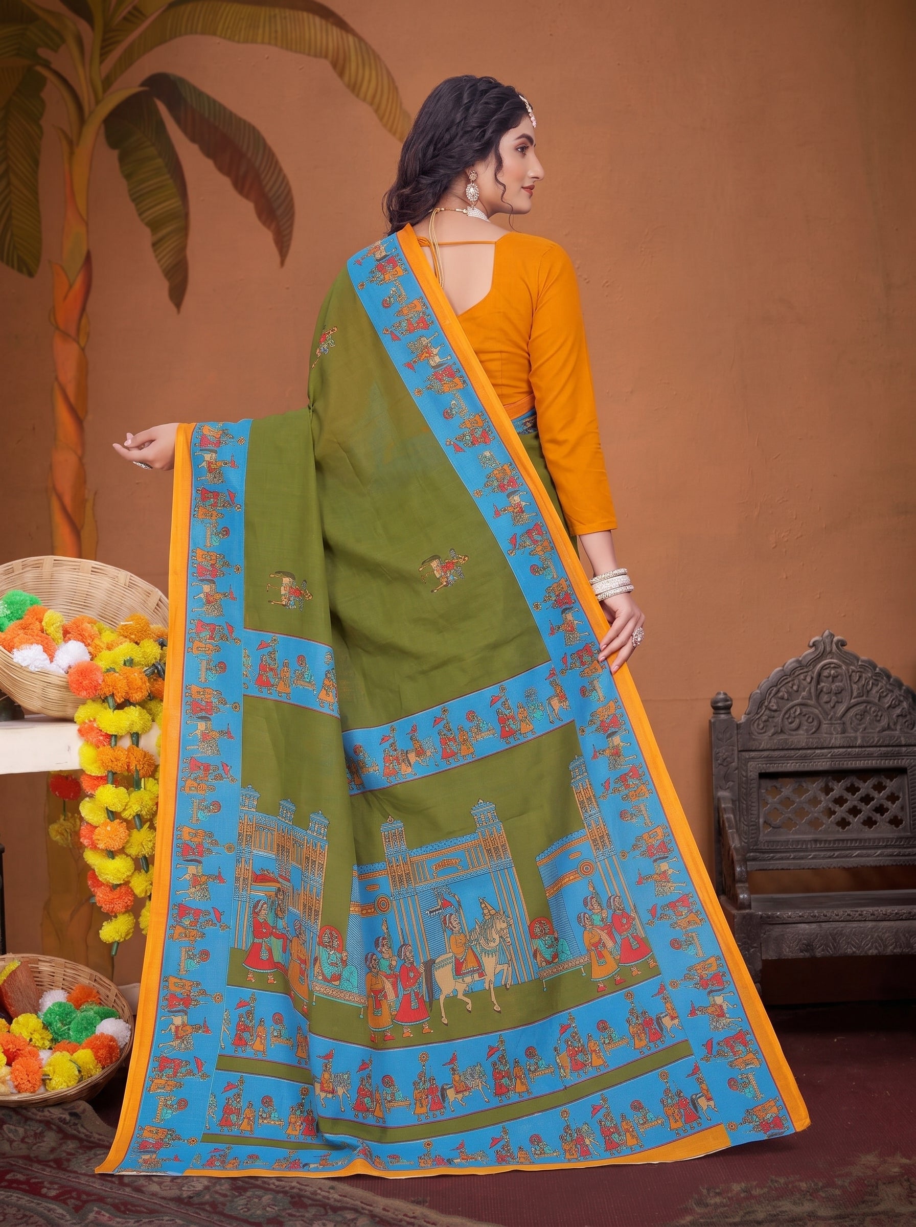 Back pallu