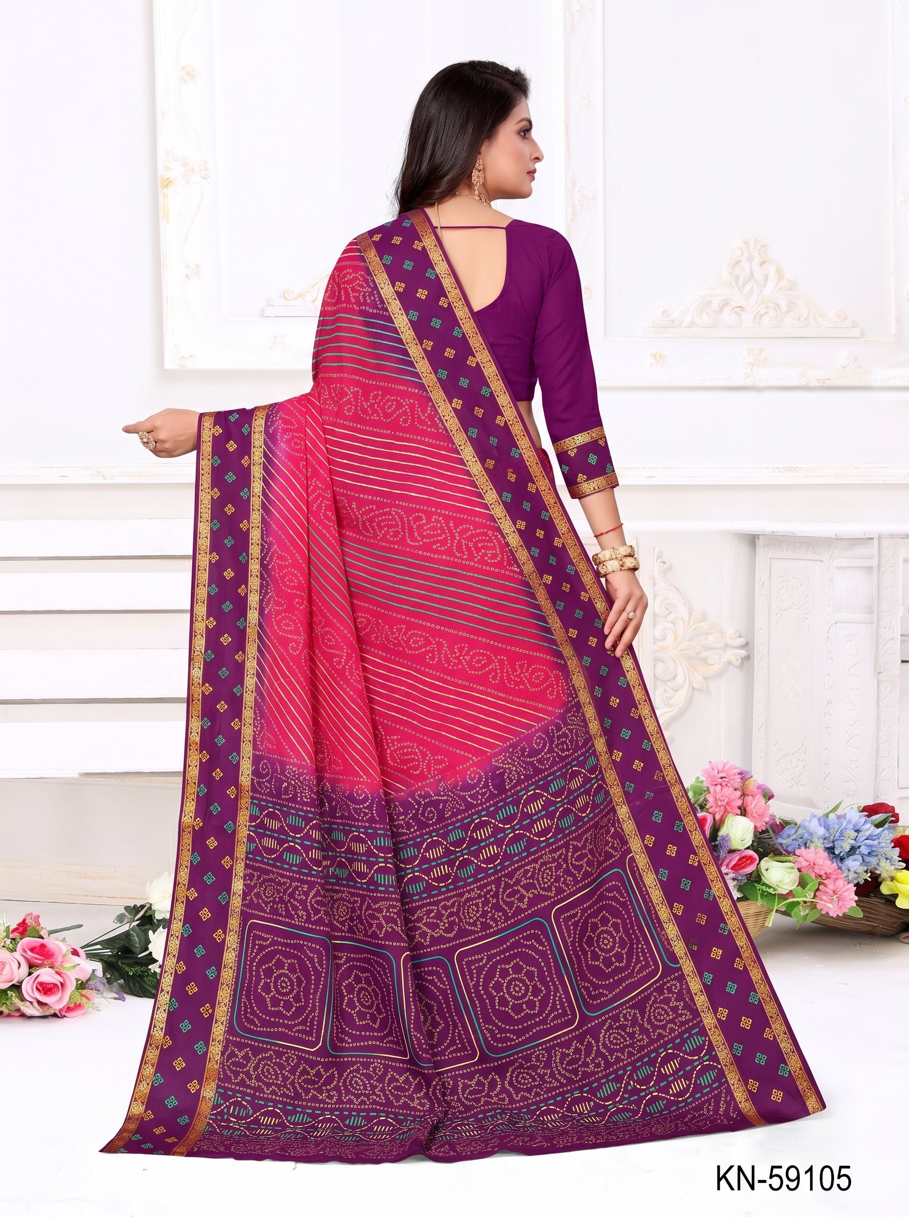 Back pallu