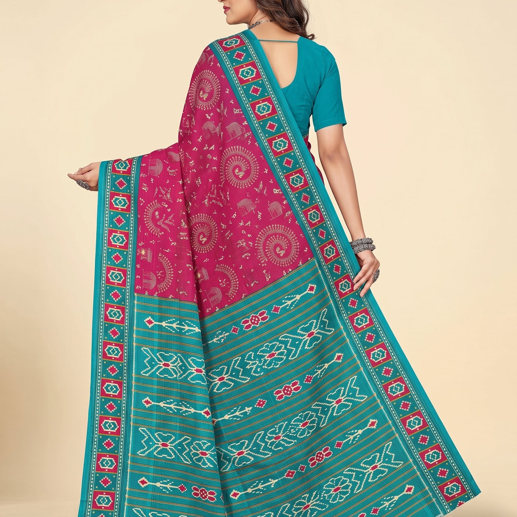 Back pallu