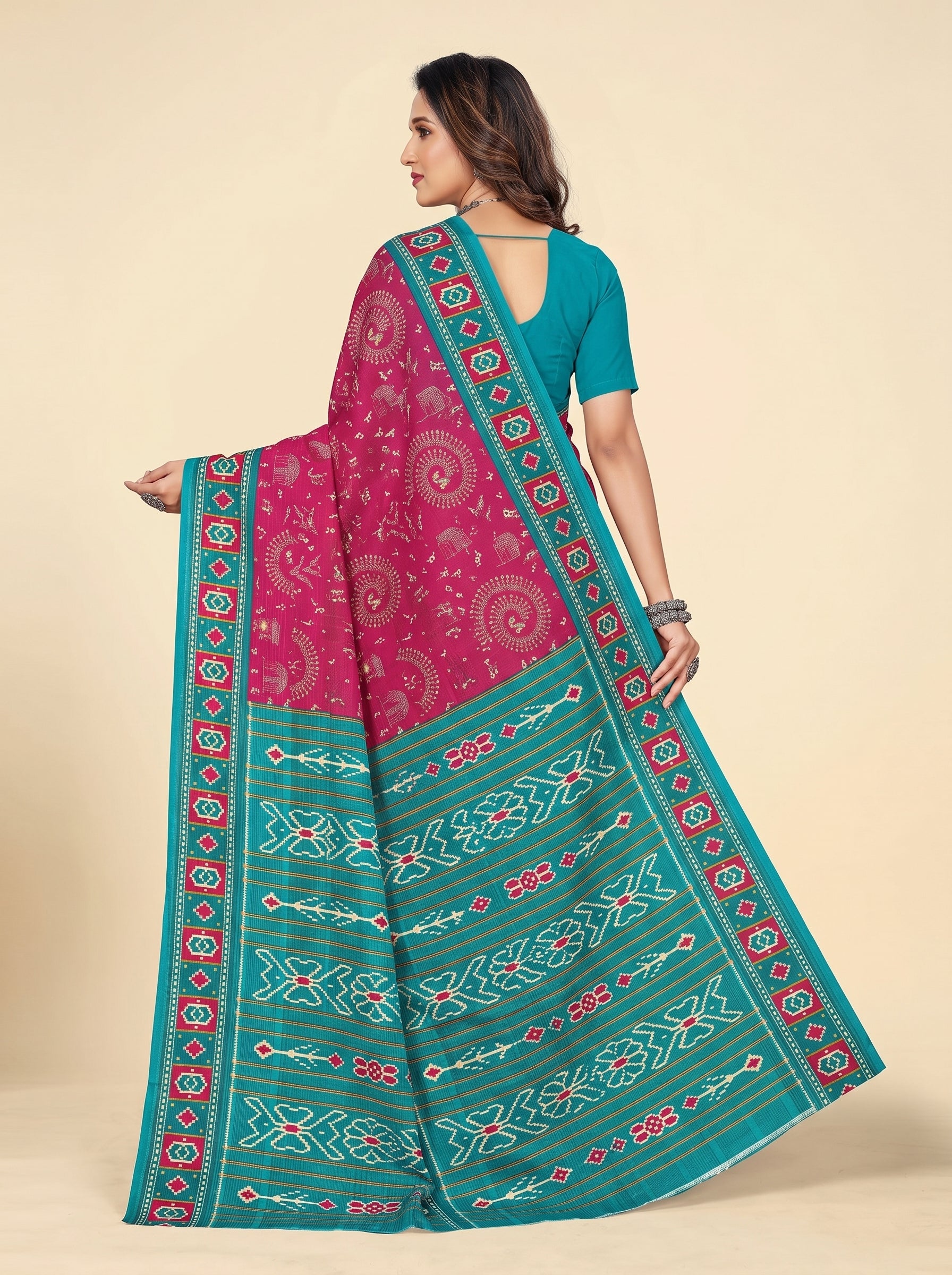 Back pallu