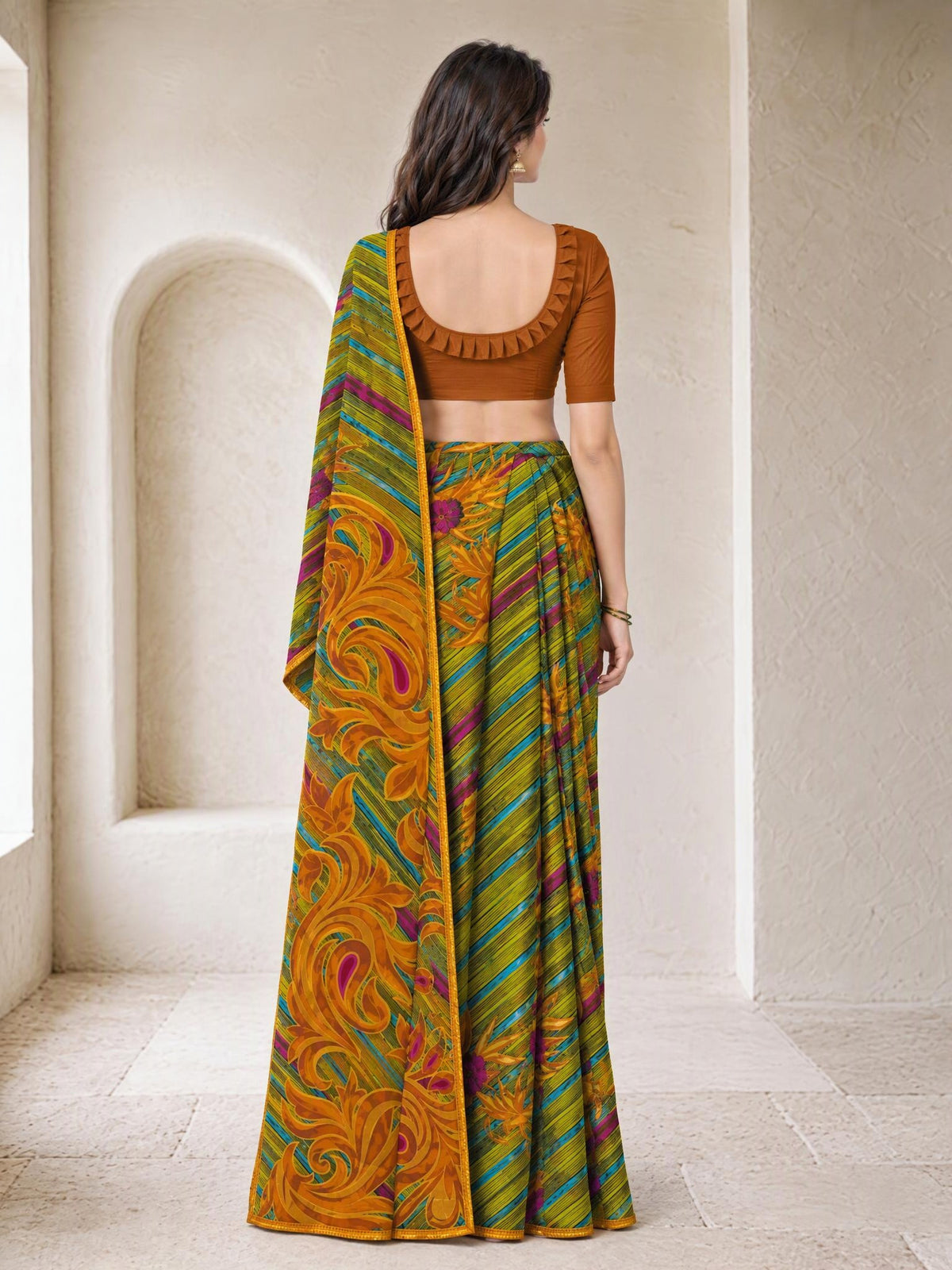 Back pallu [sku:BV-26313]