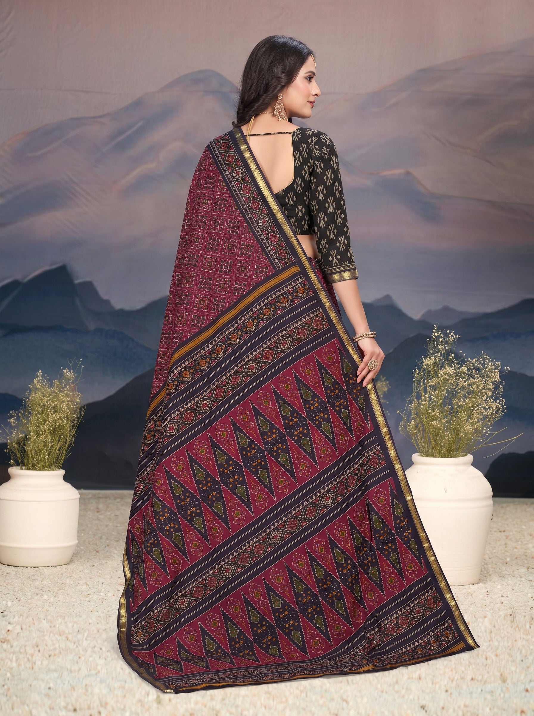 Back pallu [sku:JA 13692]