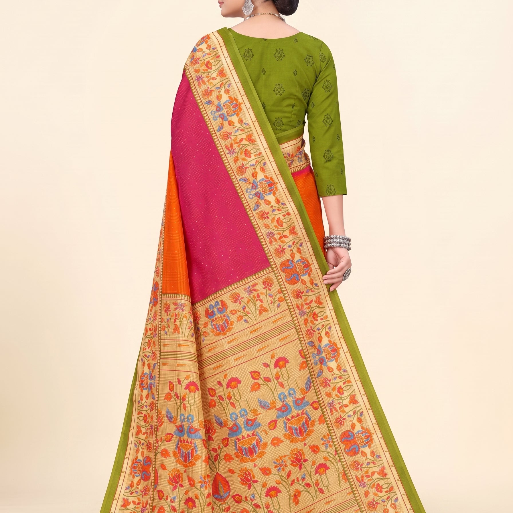 Back pallu [sku:KN-59271]