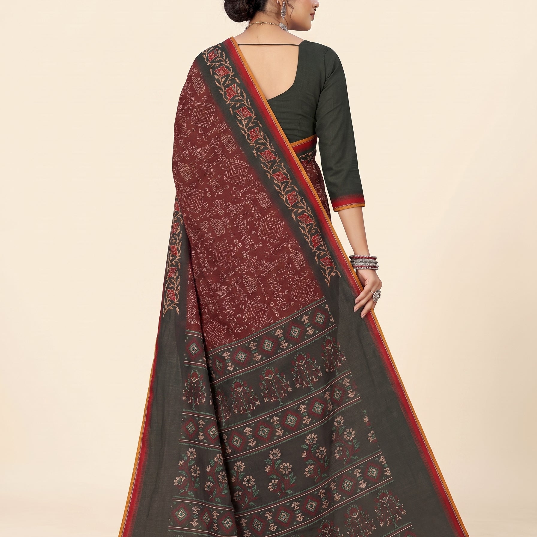 Shared back pallu [sku:D.NO.60768]