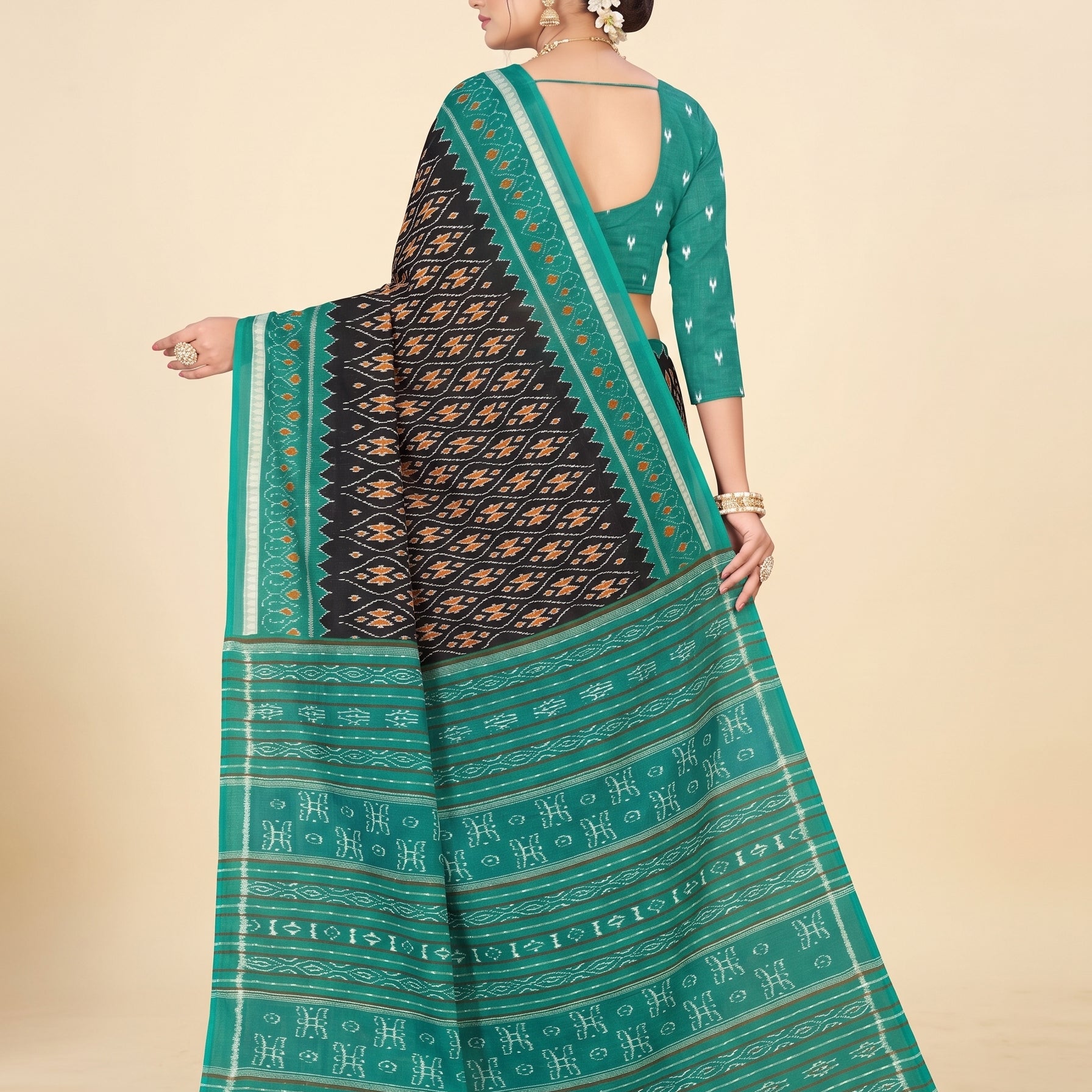 Back pallu [sku:KN-67426]
