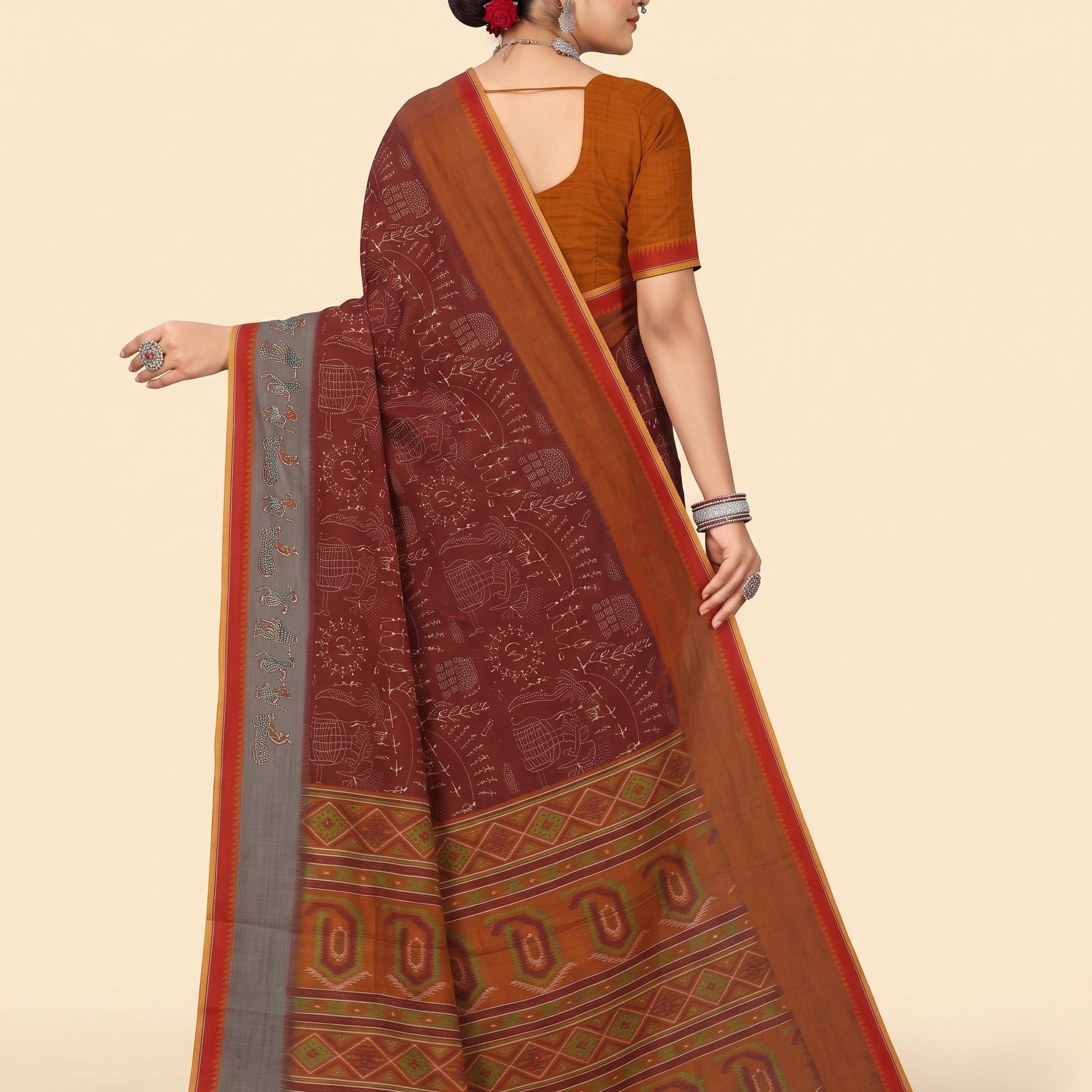 Back pallu [sku:D.NO.60770]