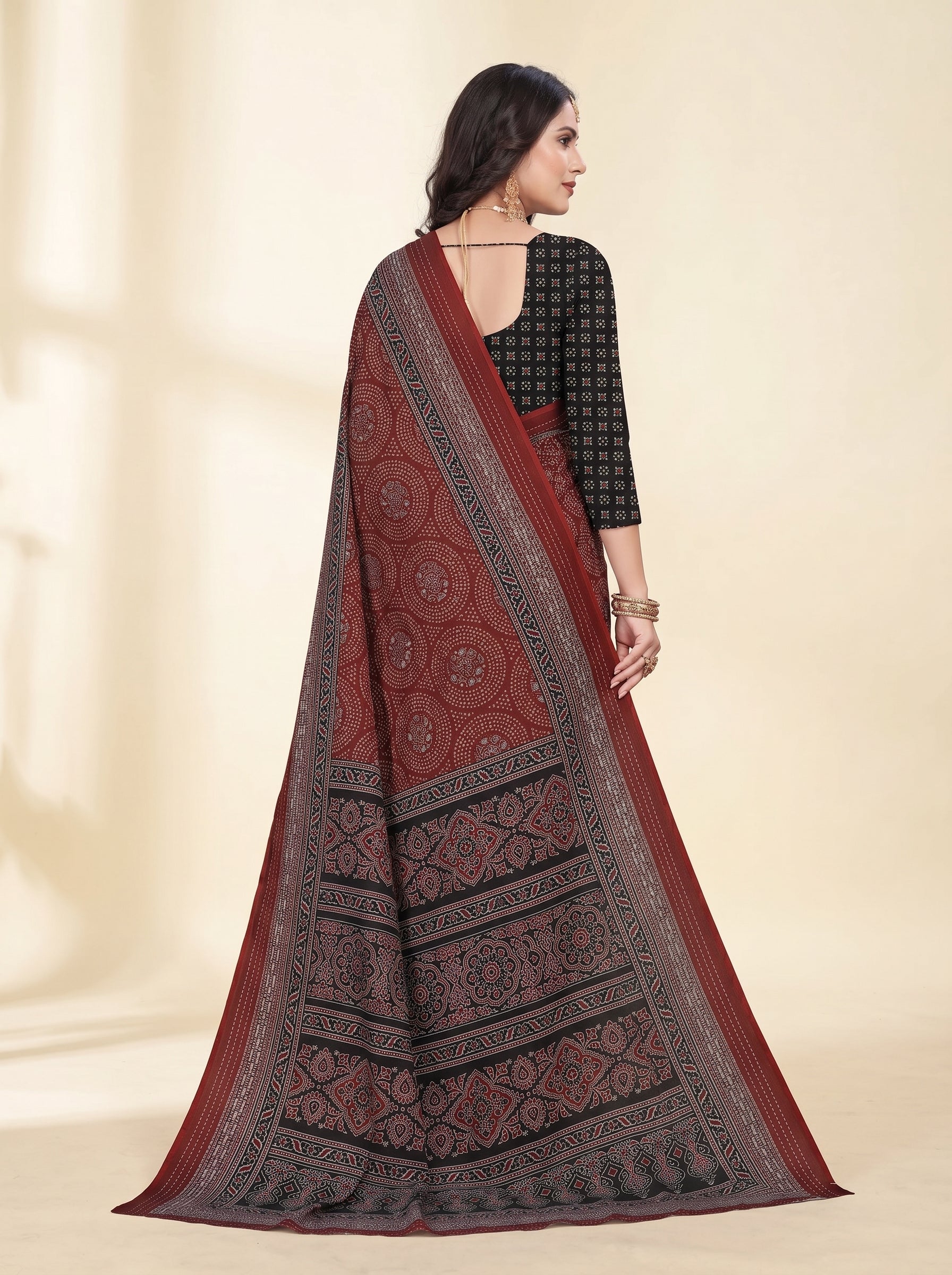 Back pallu
